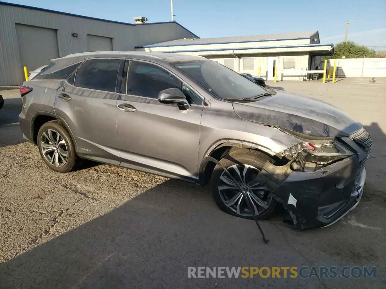 4 Фотография поврежденного автомобиля 2T2HGMDA7MC063144 LEXUS RX450 2021