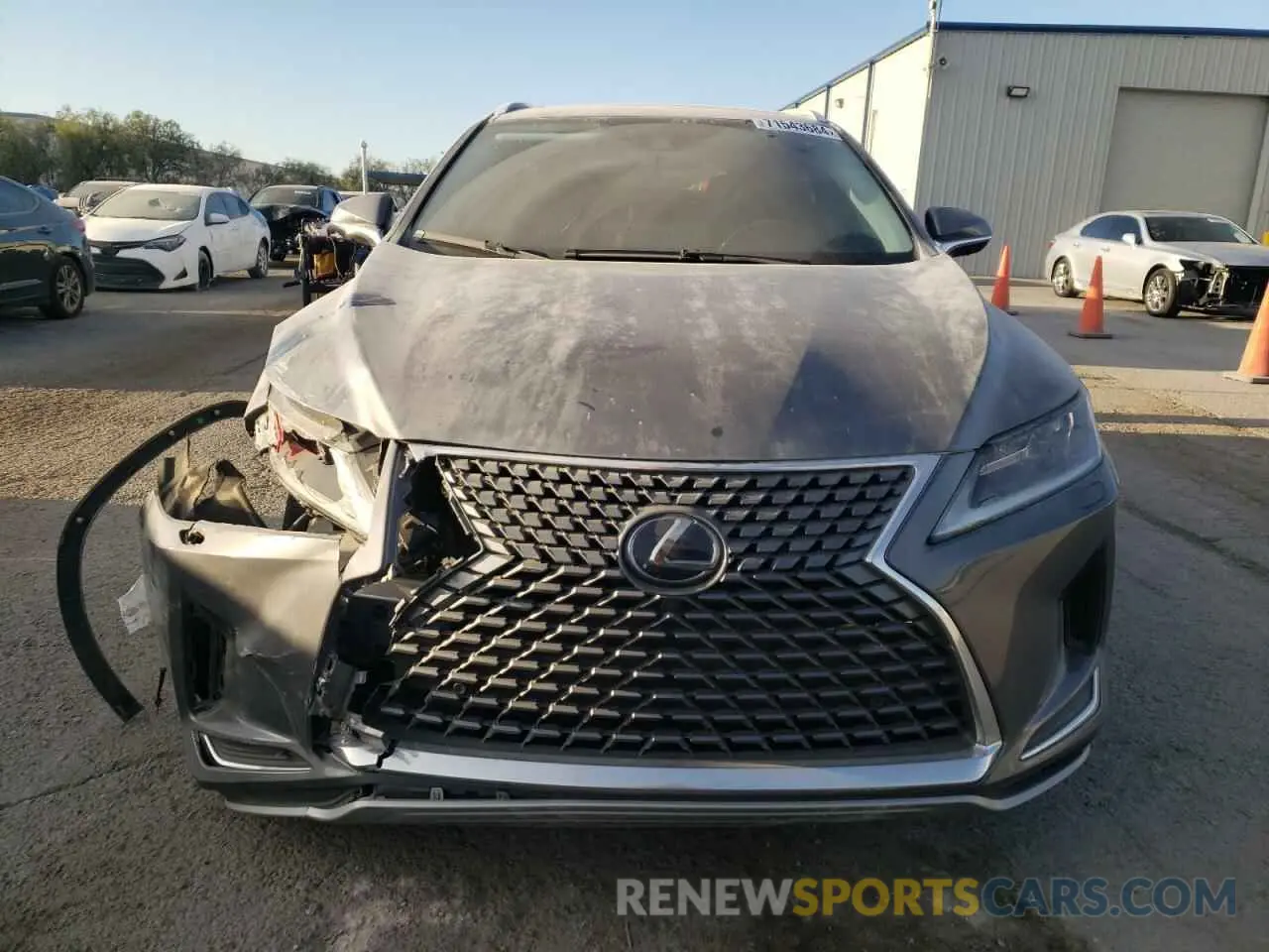 5 Фотография поврежденного автомобиля 2T2HGMDA7MC063144 LEXUS RX450 2021