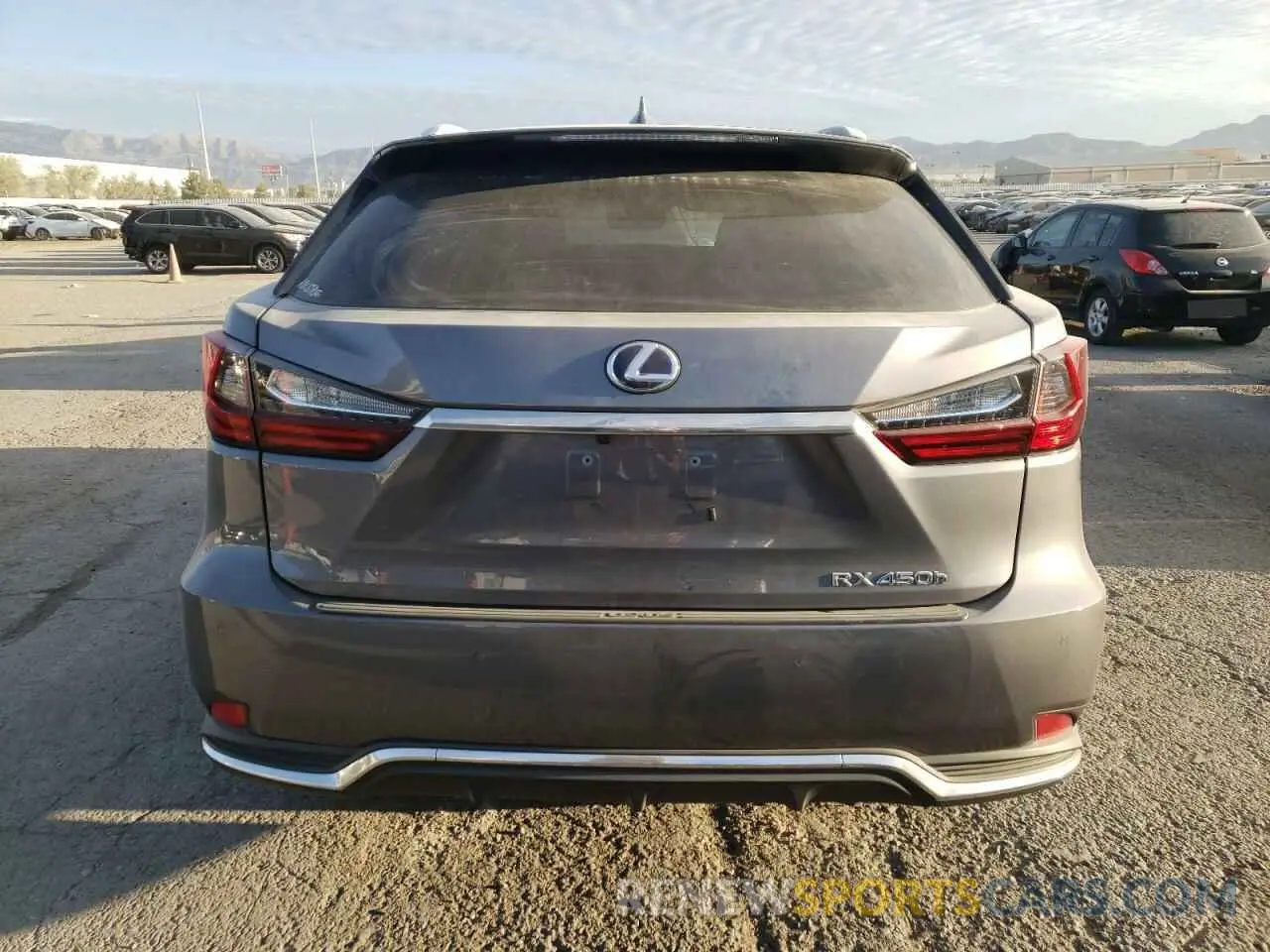 6 Фотография поврежденного автомобиля 2T2HGMDA7MC063144 LEXUS RX450 2021