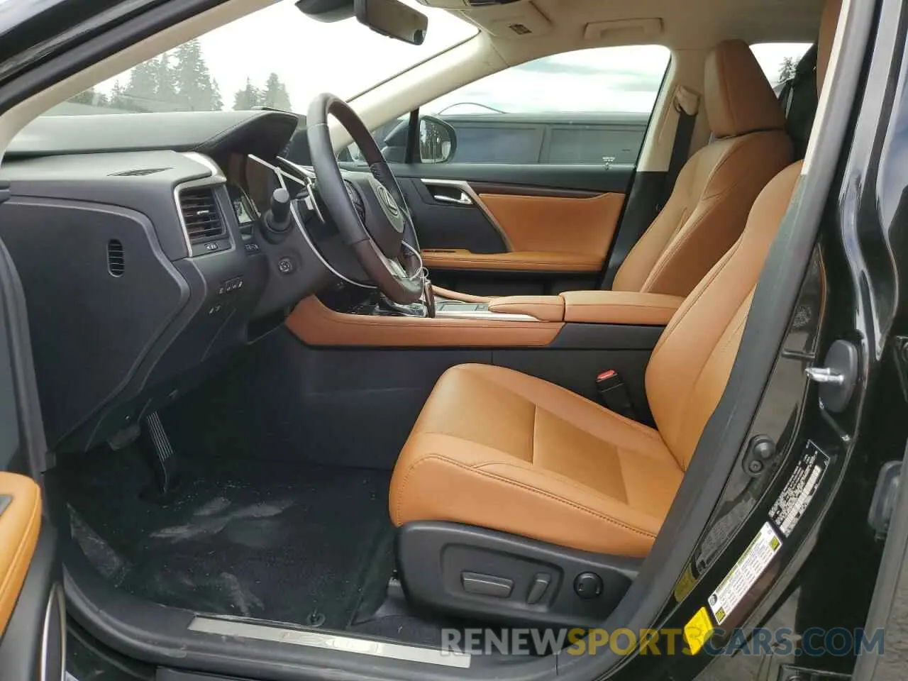 7 Фотография поврежденного автомобиля 2T2HGMDA9MC064263 LEXUS RX450 2021