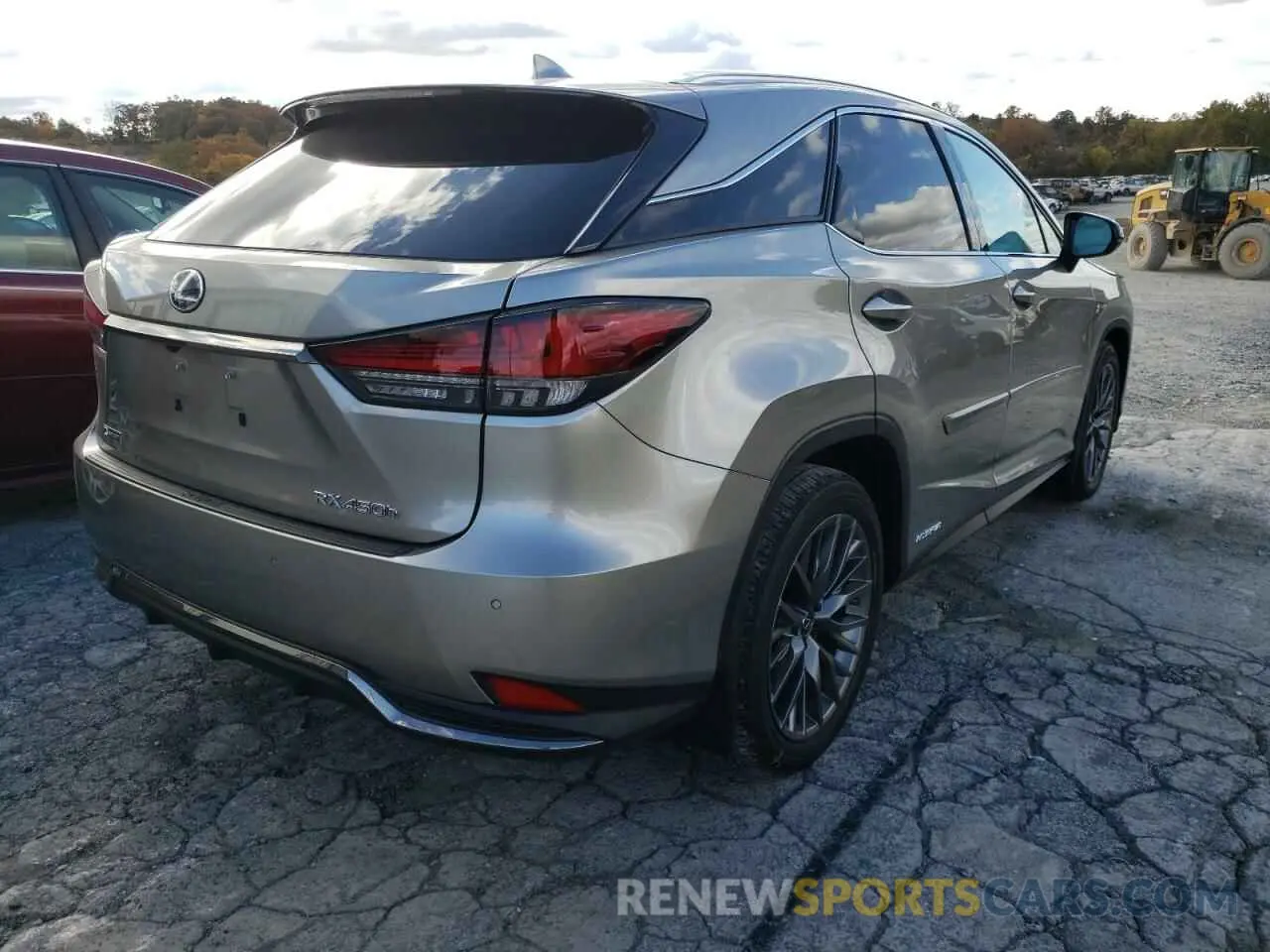 4 Photograph of a damaged car 2T2YGMDA5MC057374 LEXUS RX450 2021