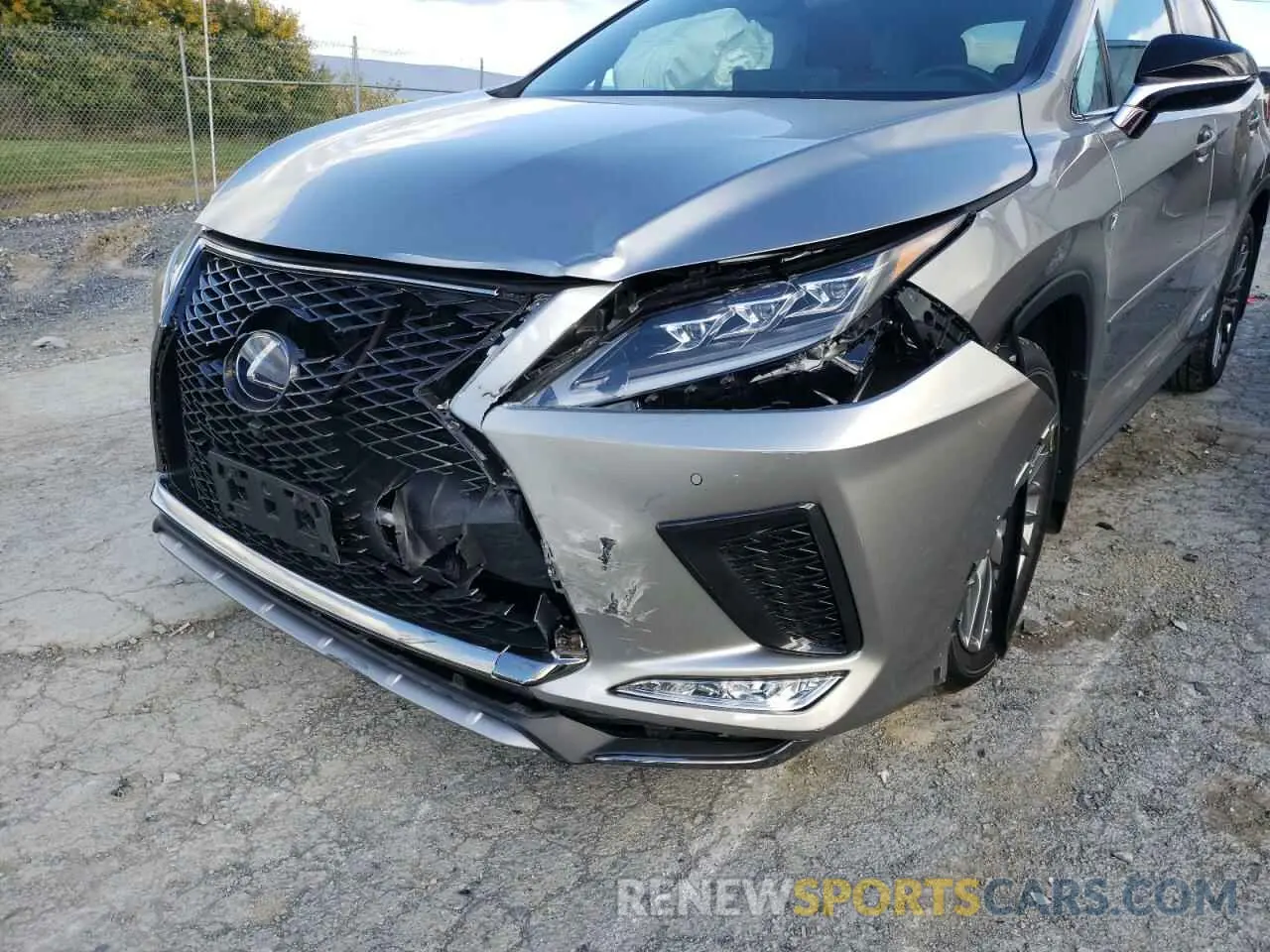 9 Photograph of a damaged car 2T2YGMDA5MC057374 LEXUS RX450 2021