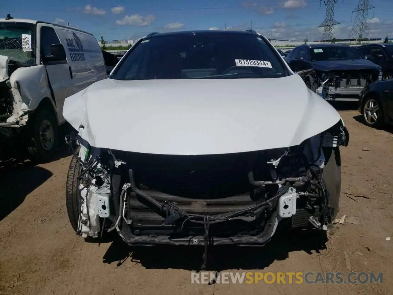 5 Photograph of a damaged car 2T2YGMDA8MC070118 LEXUS RX450 2021