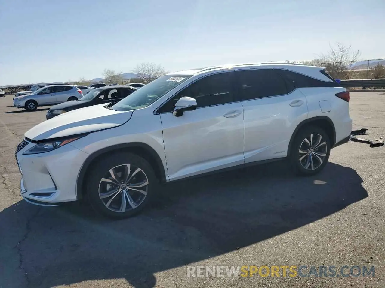 1 Photograph of a damaged car JTJHGKFA5M2020097 LEXUS RX450 2021