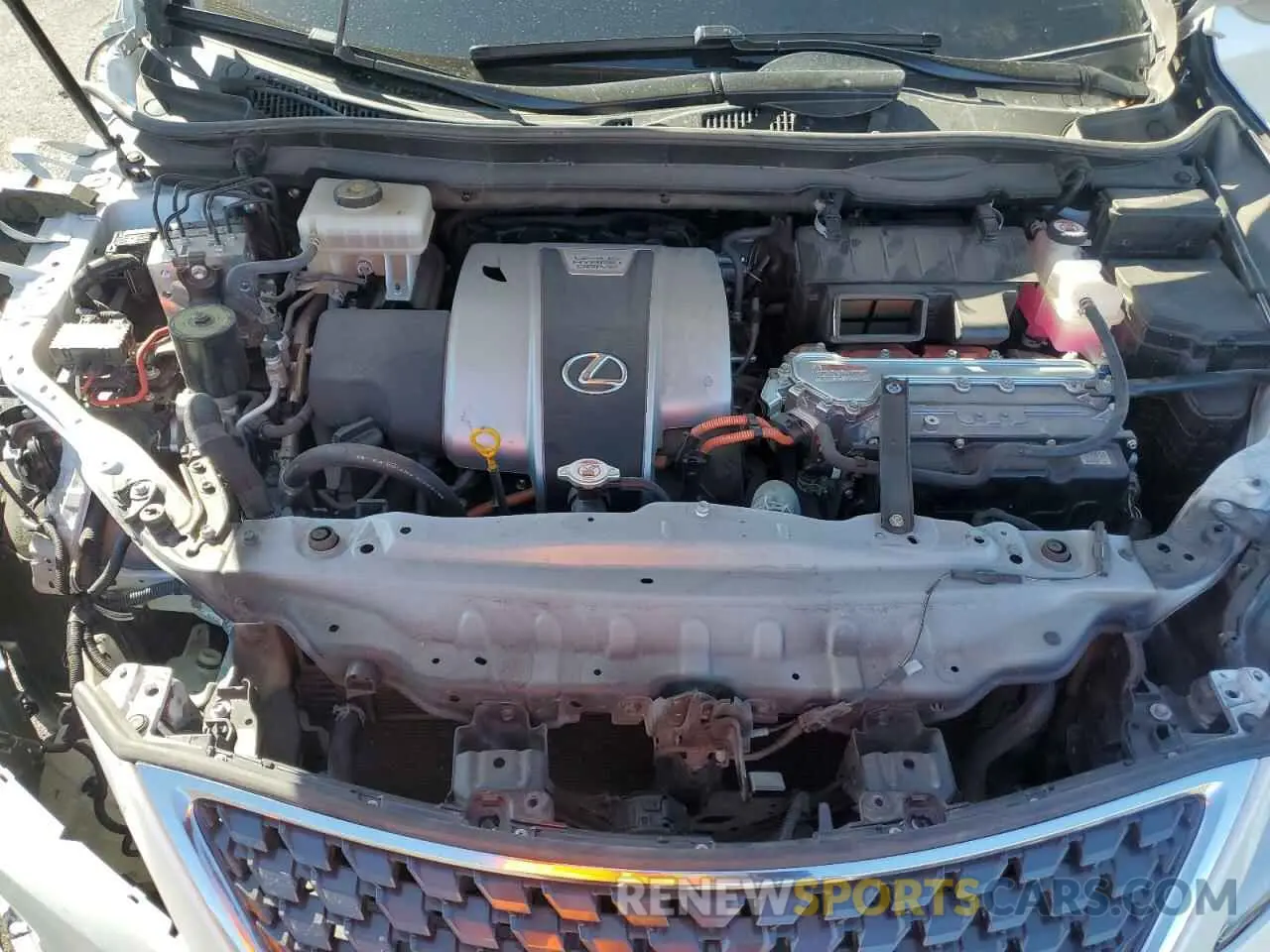14 Photograph of a damaged car JTJHGKFA5M2020097 LEXUS RX450 2021