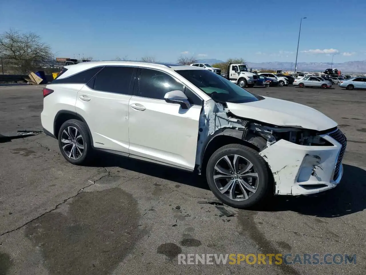 4 Photograph of a damaged car JTJHGKFA5M2020097 LEXUS RX450 2021