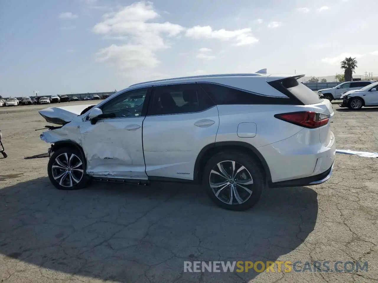 2 Photograph of a damaged car JTJHGKFA7M2020361 LEXUS RX450 2021