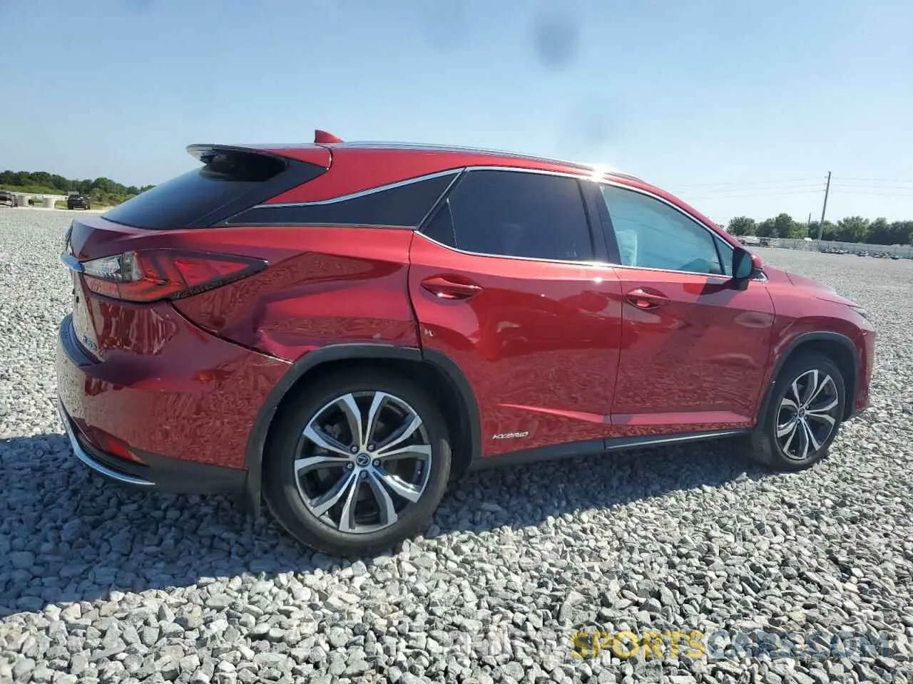 3 Photograph of a damaged car 2T2HGMDA1NC078482 LEXUS RX450 2022