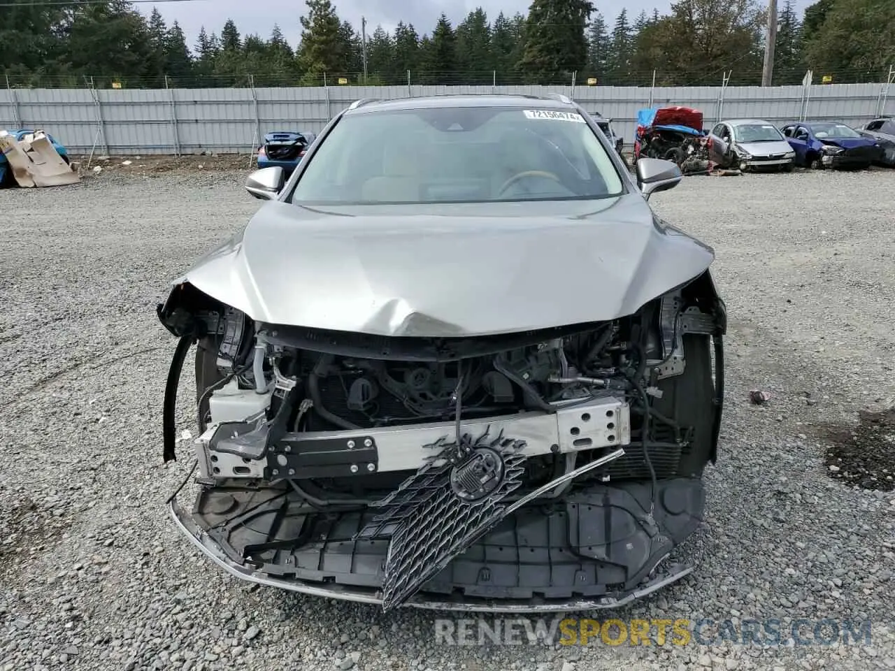5 Photograph of a damaged car 2T2HGMDA2NC081228 LEXUS RX450 2022