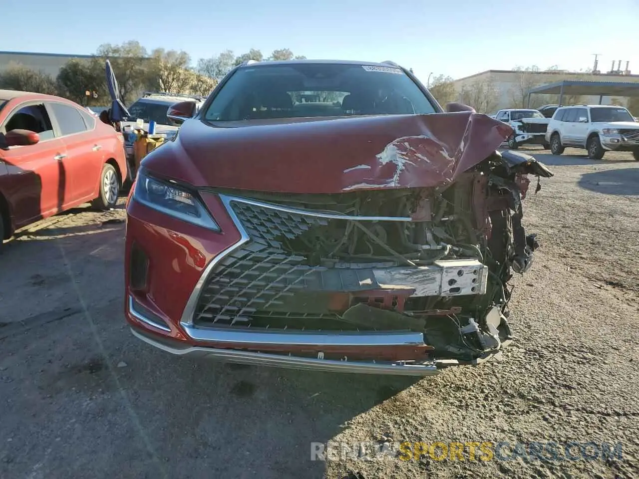 5 Photograph of a damaged car 2T2HGMDA2NC083593 LEXUS RX450 2022