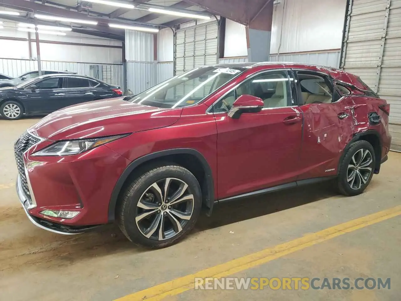 1 Фотография поврежденного автомобиля 2T2HGMDAXNC081722 LEXUS RX450 2022