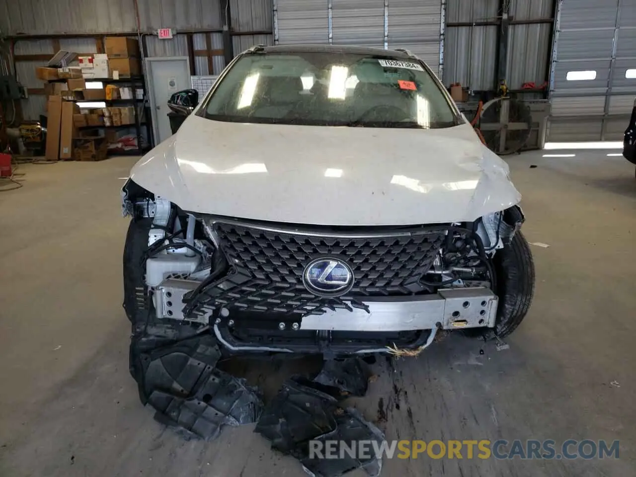 5 Photograph of a damaged car 2T2JGMDA0NC082055 LEXUS RX450 2022