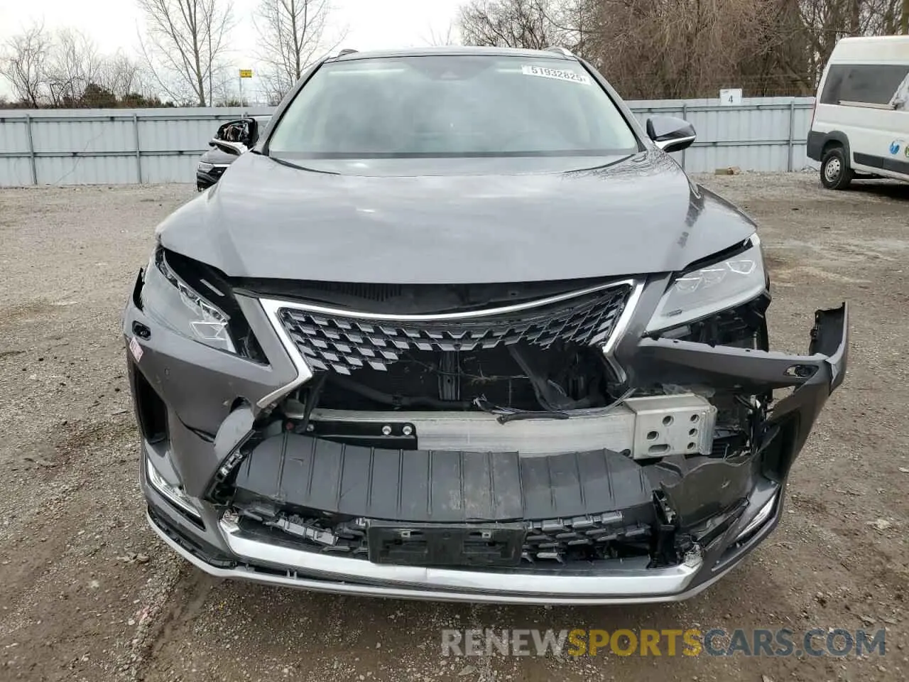 5 Photograph of a damaged car 2T2JGMDA2NC077312 LEXUS RX450 2022