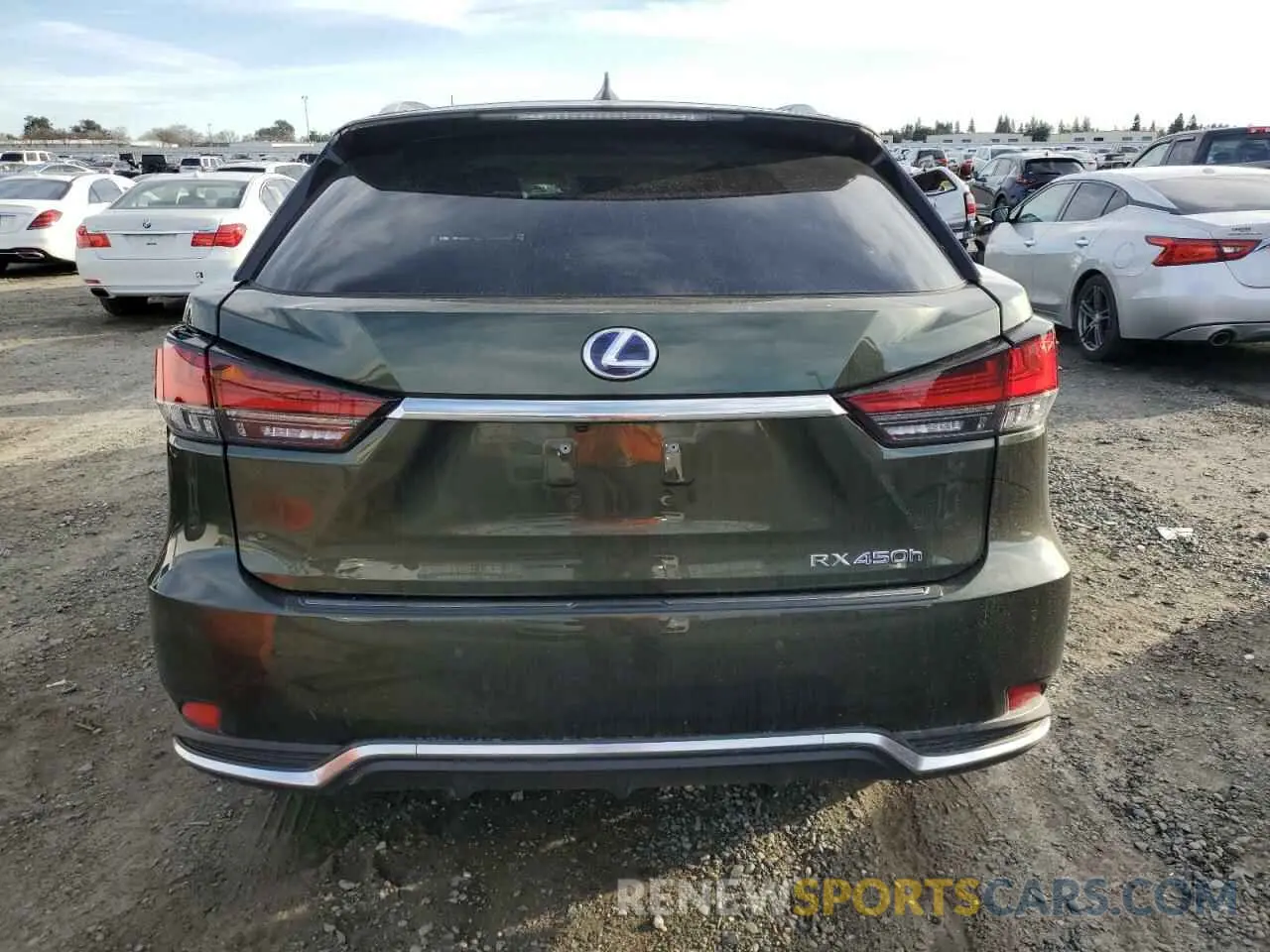 6 Photograph of a damaged car 2T2JGMDA2NC077634 LEXUS RX450 2022