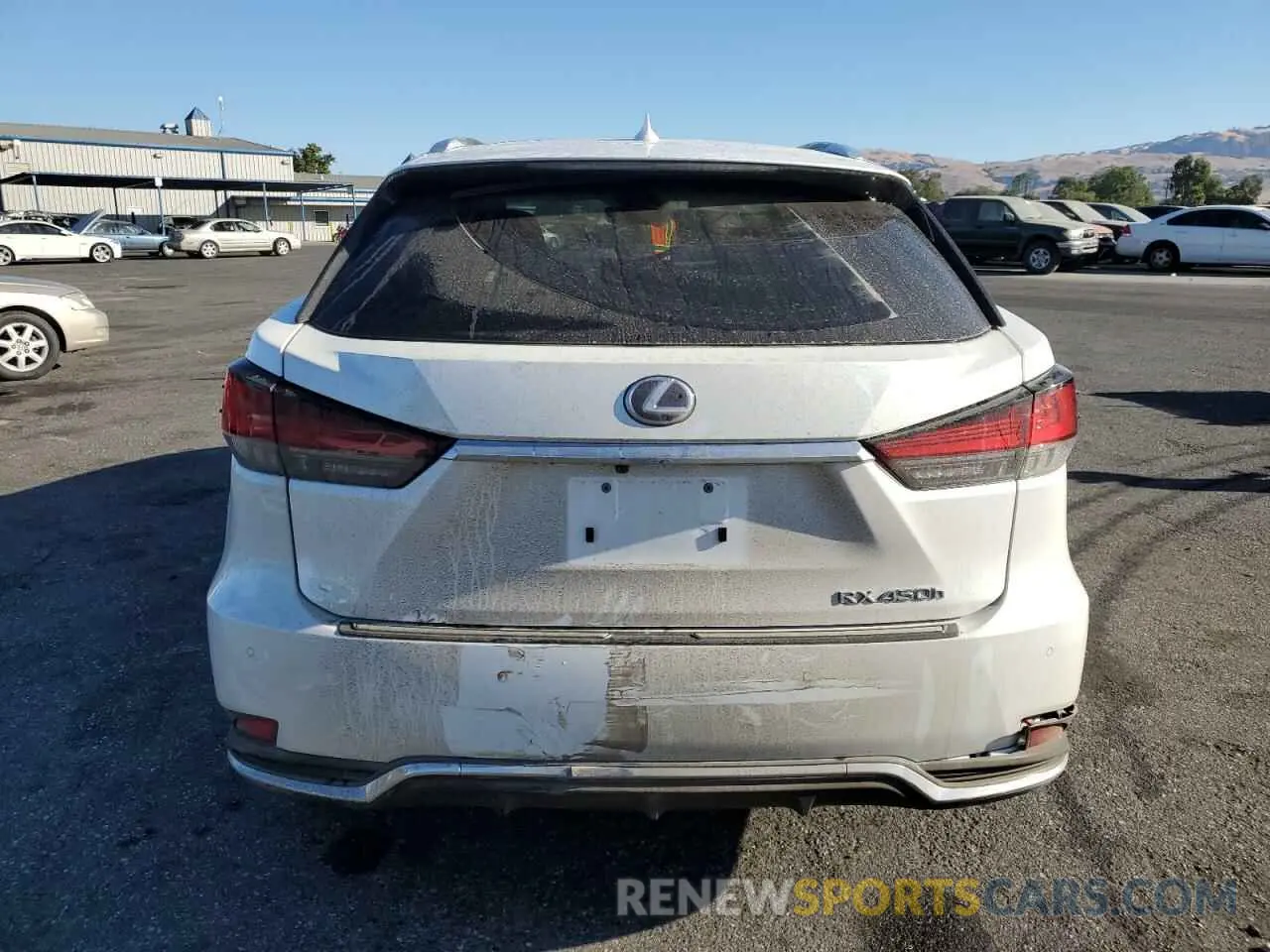 6 Photograph of a damaged car 2T2JGMDA2NC087015 LEXUS RX450 2022
