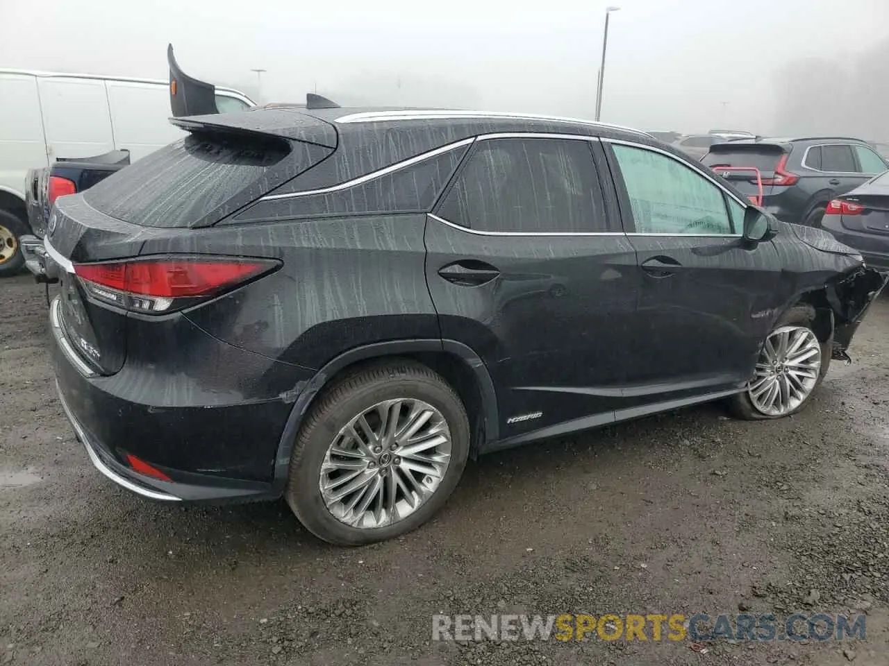 3 Фотография поврежденного автомобиля 2T2JGMDA4NC084276 LEXUS RX450 2022