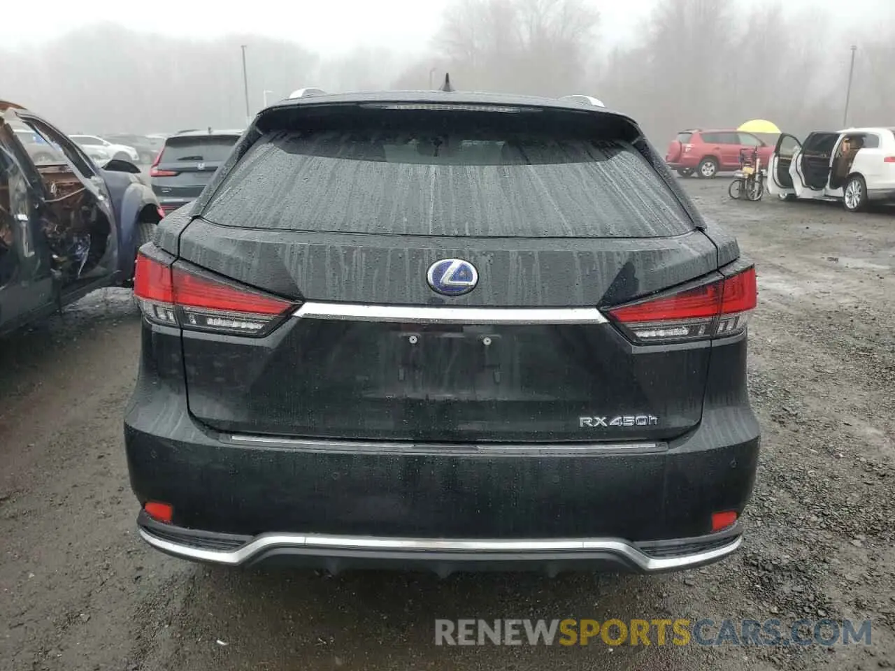 6 Фотография поврежденного автомобиля 2T2JGMDA4NC084276 LEXUS RX450 2022