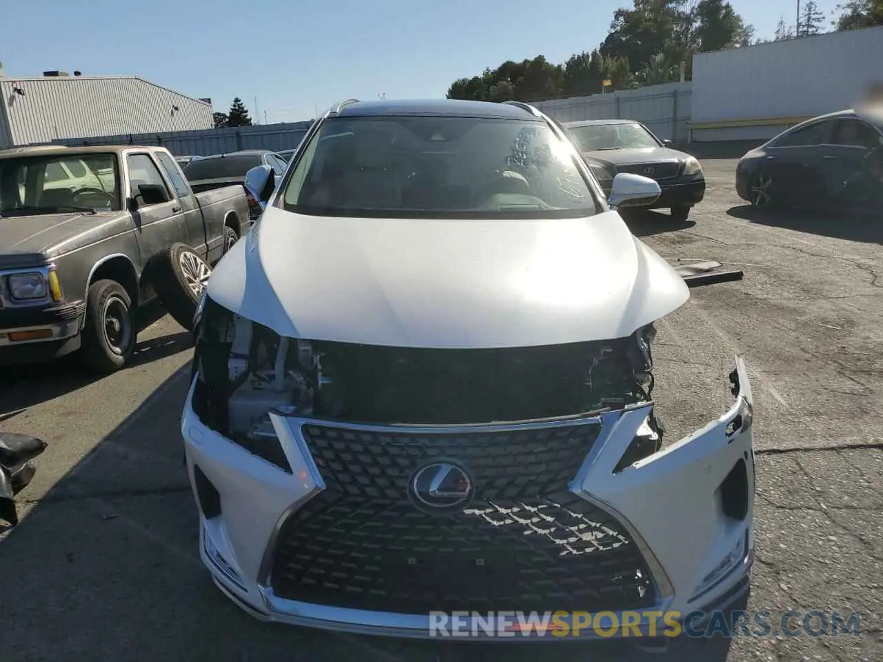 5 Photograph of a damaged car 2T2JGMDA5NC086067 LEXUS RX450 2022