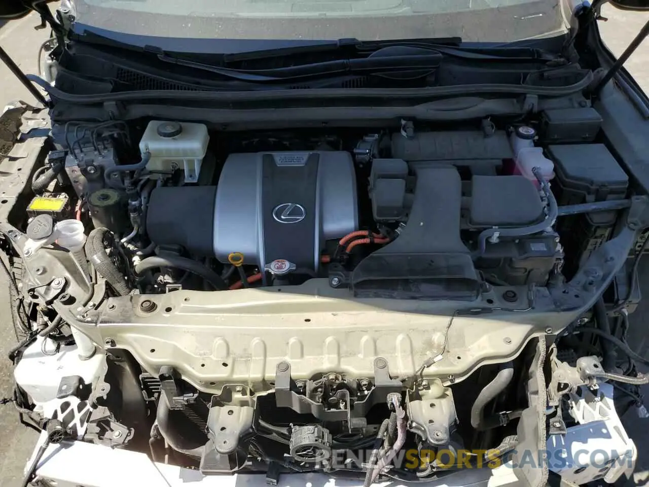 11 Фотография поврежденного автомобиля 2T2YGMDA5NC076315 LEXUS RX450 2022