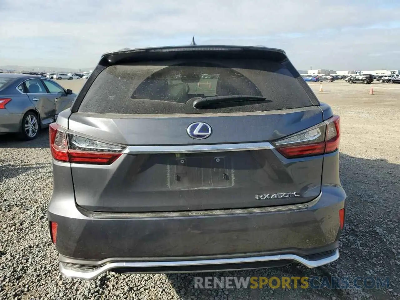 6 Photograph of a damaged car JTJHGKFA9N2027846 LEXUS RX450 2022