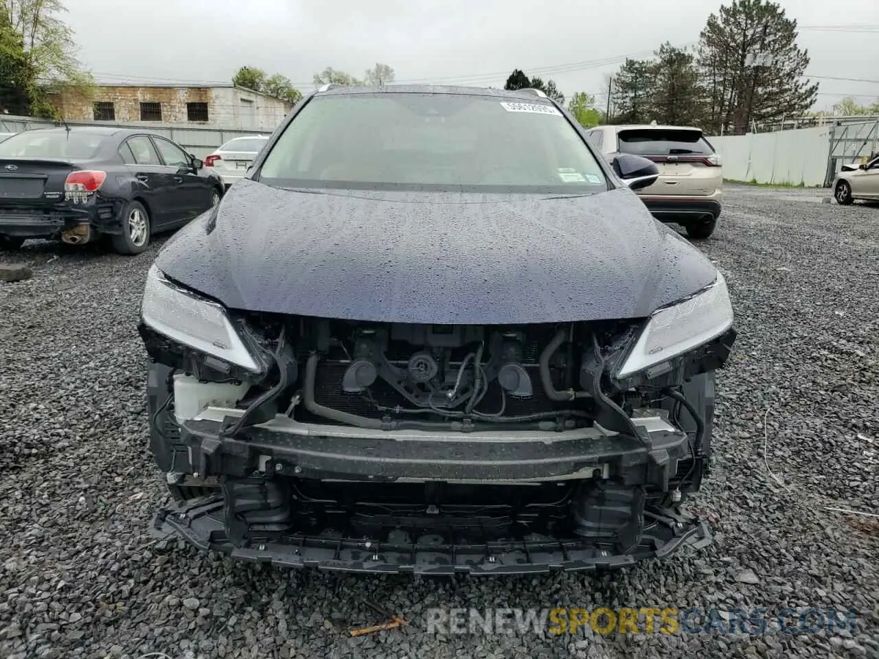 5 Photograph of a damaged car JTJJGKFA0N2029020 LEXUS RX450 2022