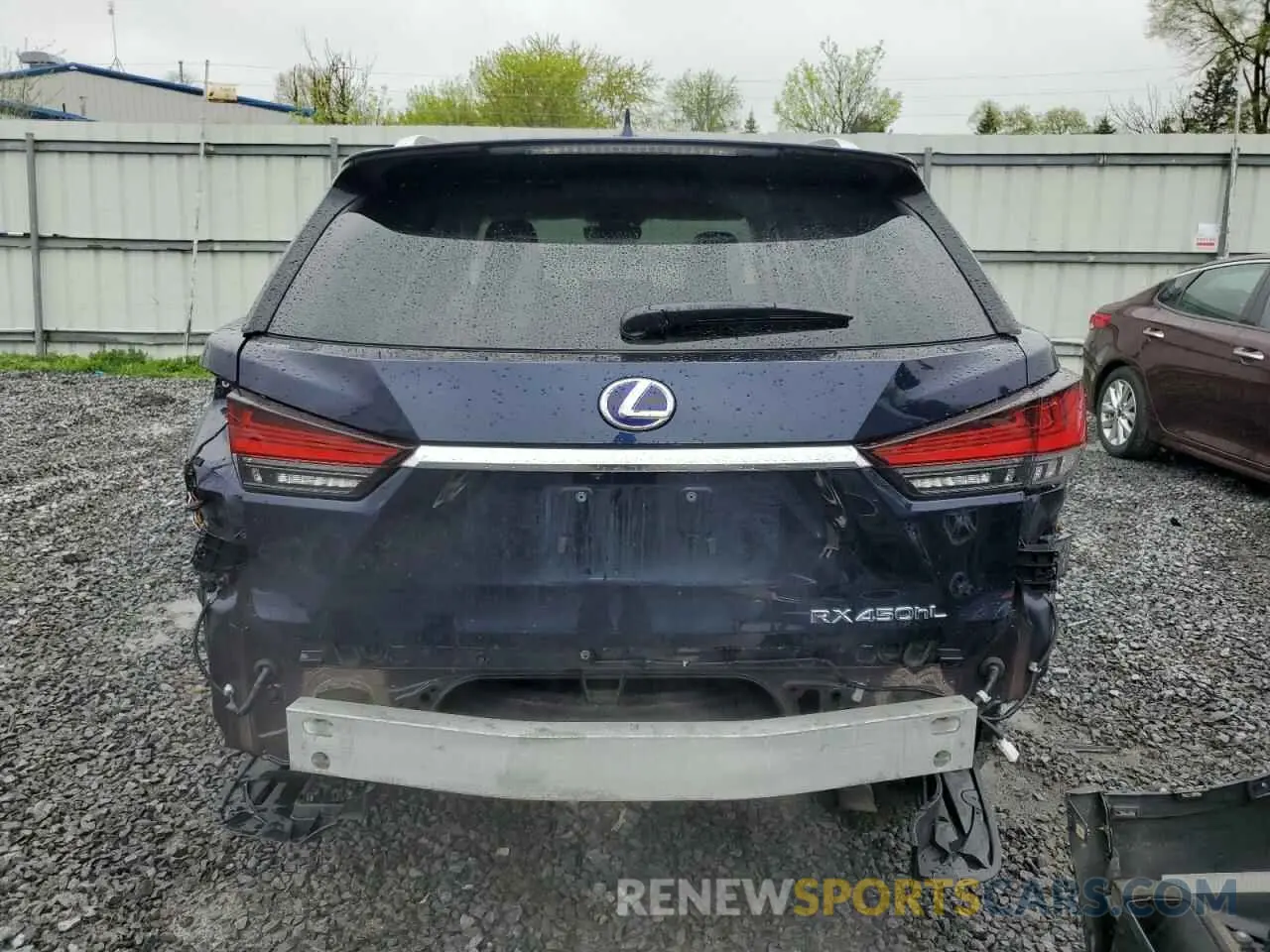 6 Photograph of a damaged car JTJJGKFA0N2029020 LEXUS RX450 2022