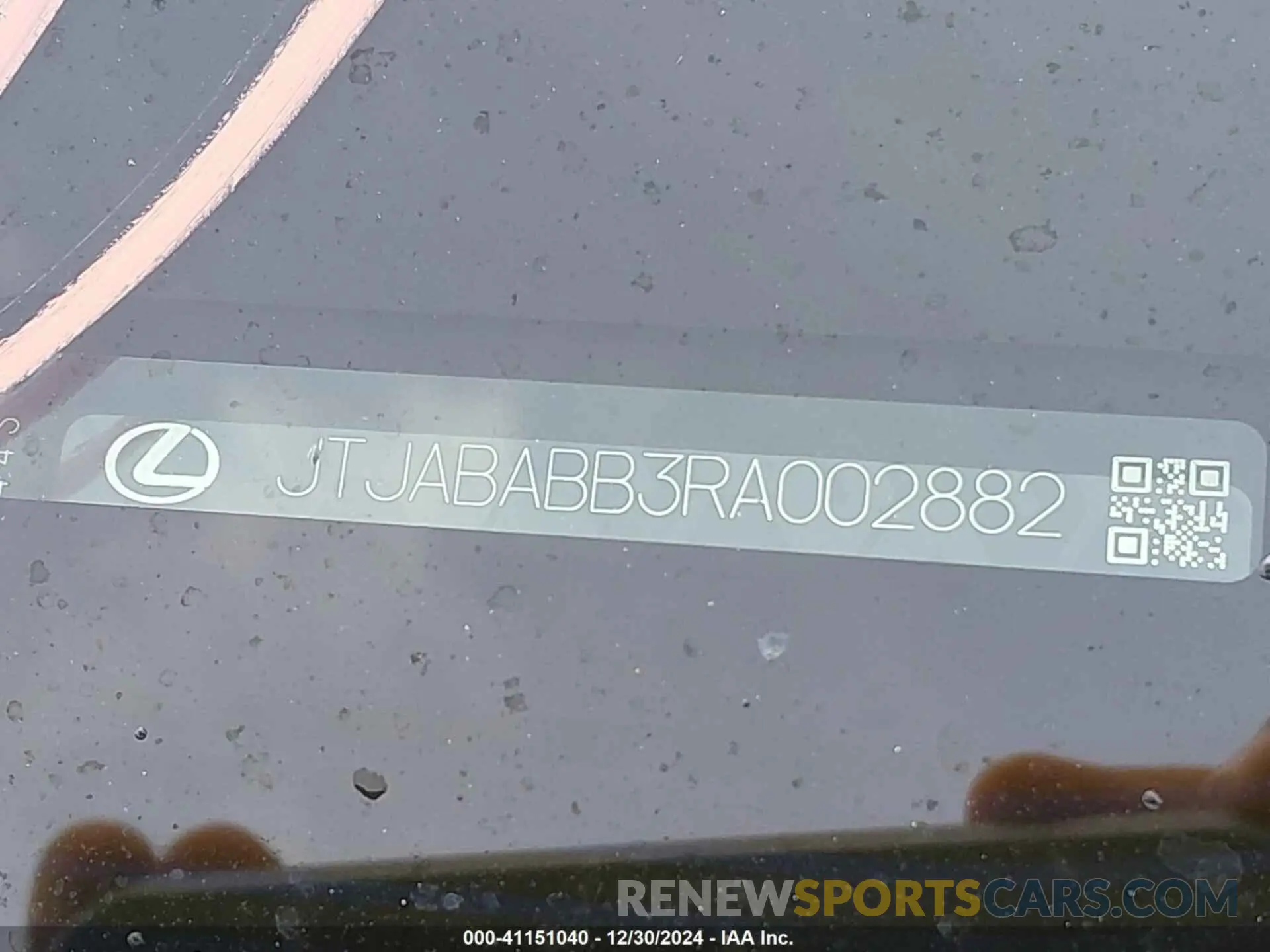 9 Фотография поврежденного автомобиля JTJABABB3RA002882 LEXUS RZ 300E 2024