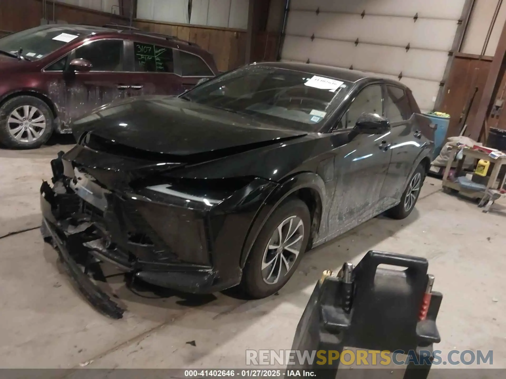 2 Photograph of a damaged car JTJABABB4RA001496 LEXUS RZ 300E 2024