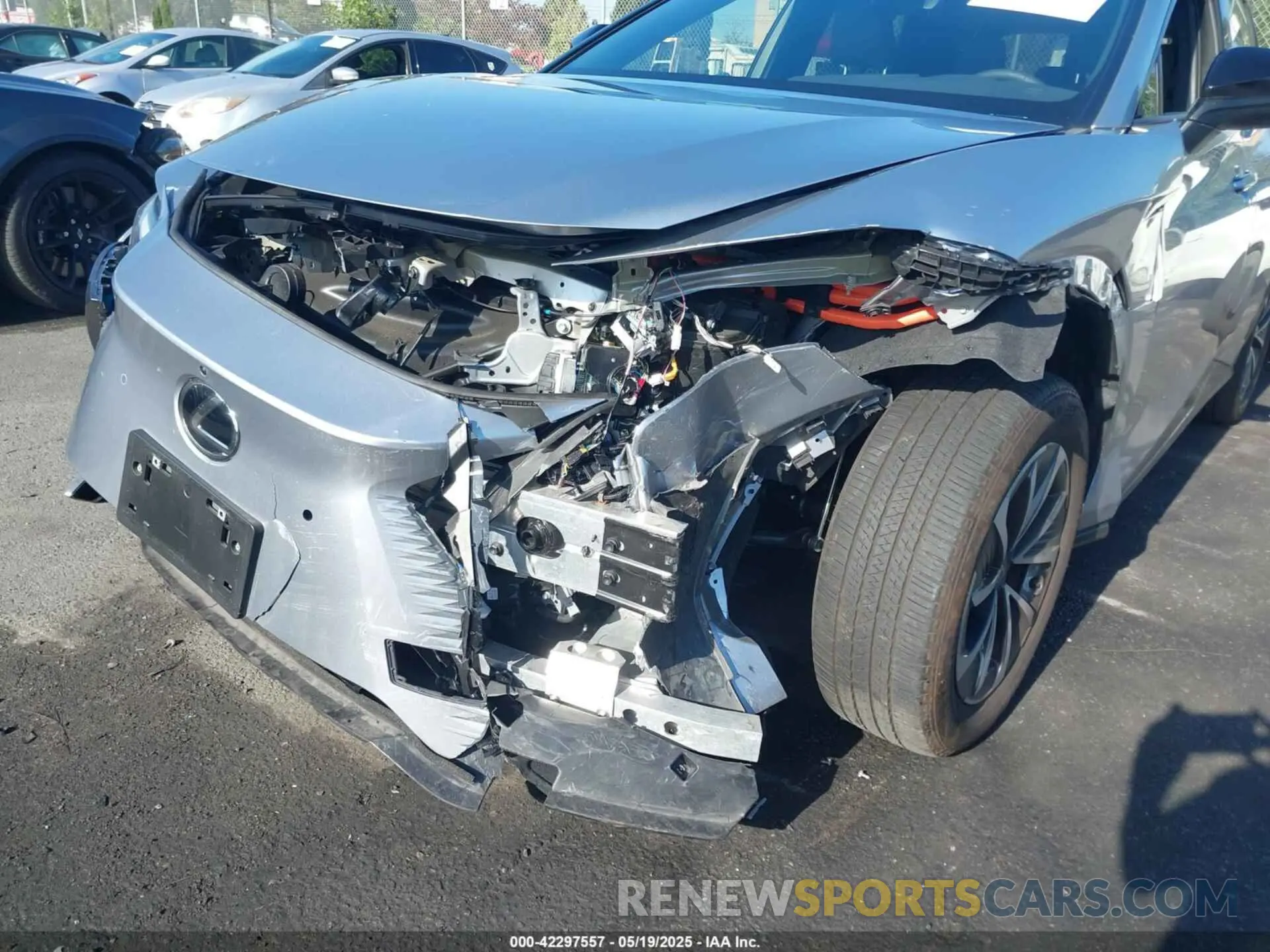 19 Photograph of a damaged car JTJABABBXRA003009 LEXUS RZ 300E 2024