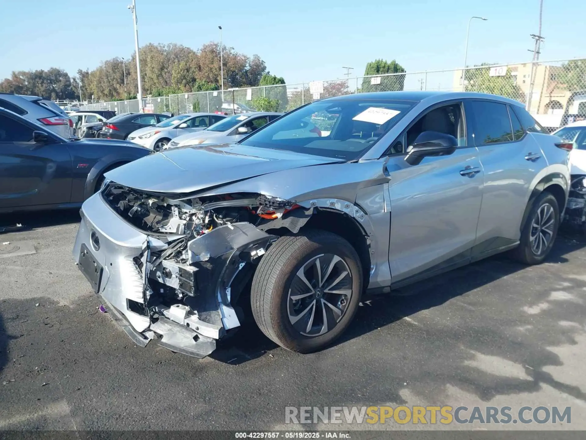2 Photograph of a damaged car JTJABABBXRA003009 LEXUS RZ 300E 2024