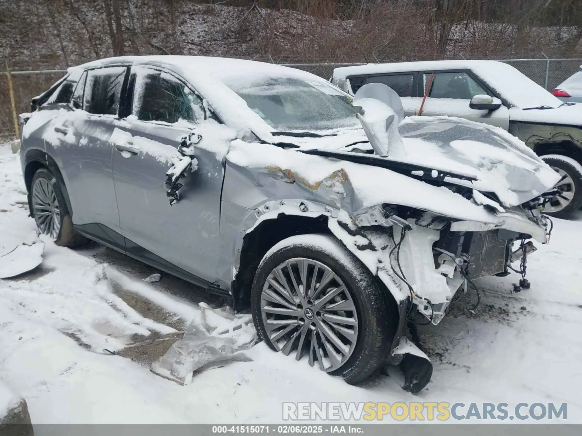 1 Фотография поврежденного автомобиля JTJAAAAB2PA014698 LEXUS RZ 450E 2023