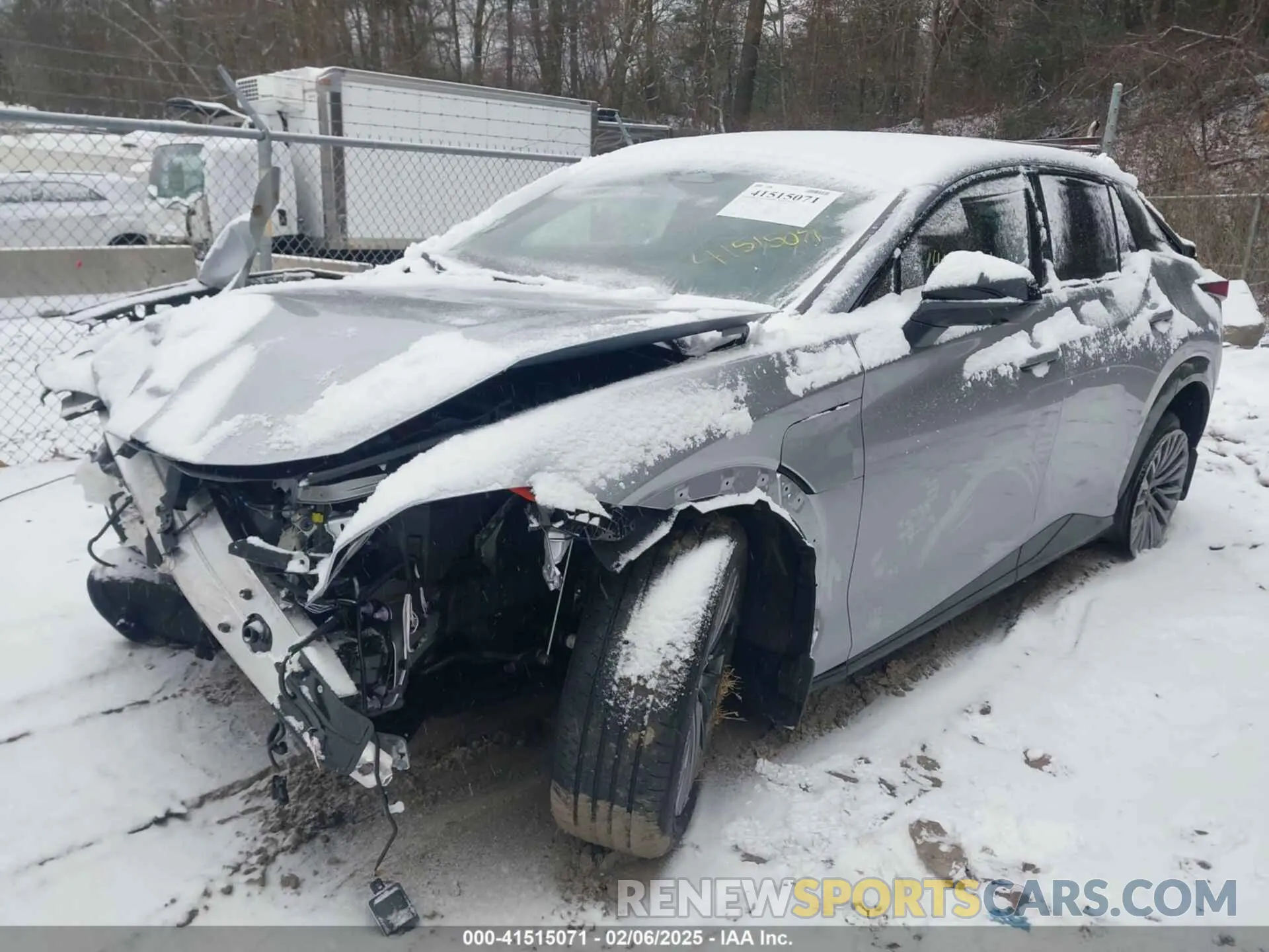 2 Фотография поврежденного автомобиля JTJAAAAB2PA014698 LEXUS RZ 450E 2023