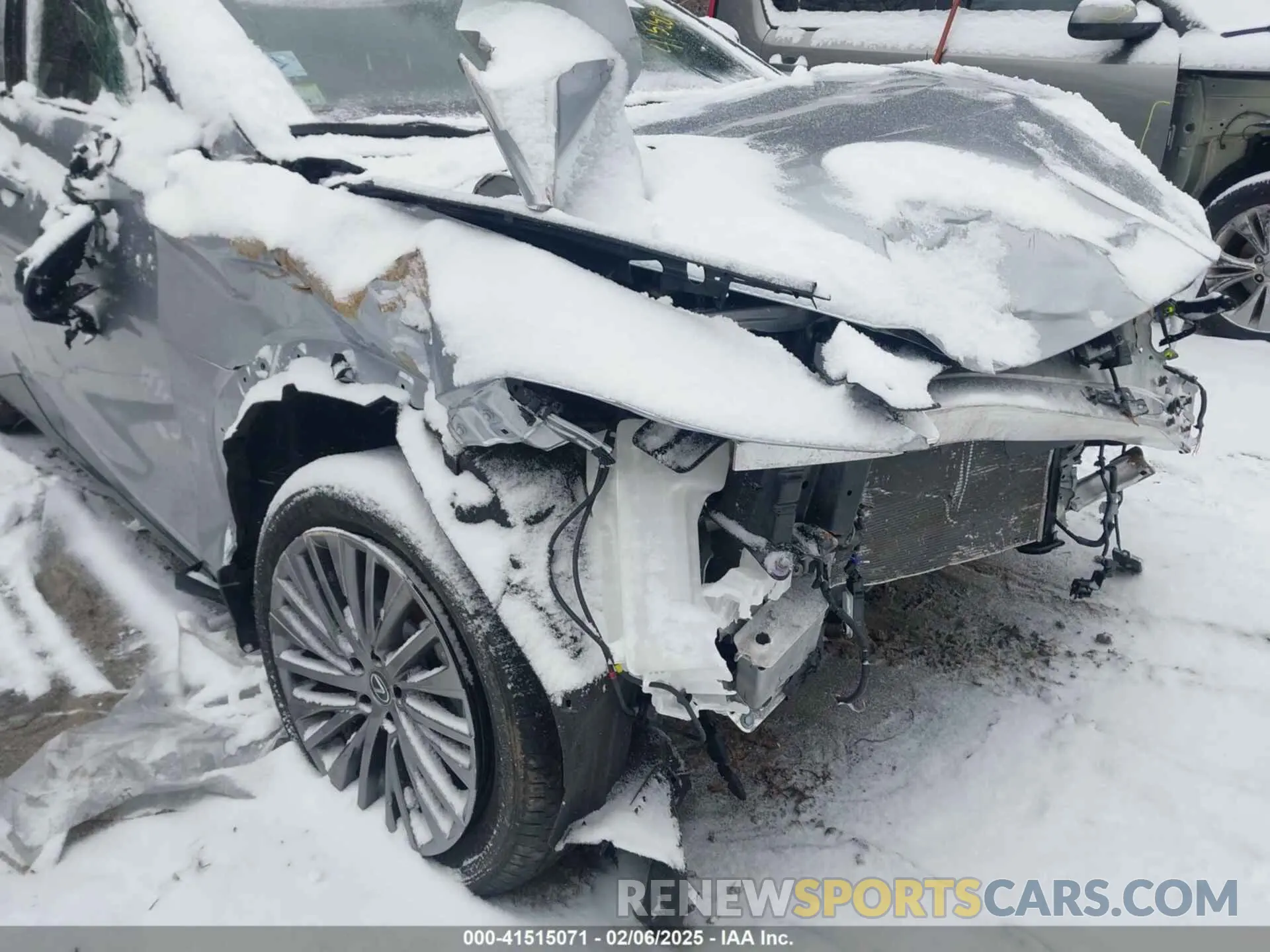 6 Фотография поврежденного автомобиля JTJAAAAB2PA014698 LEXUS RZ 450E 2023