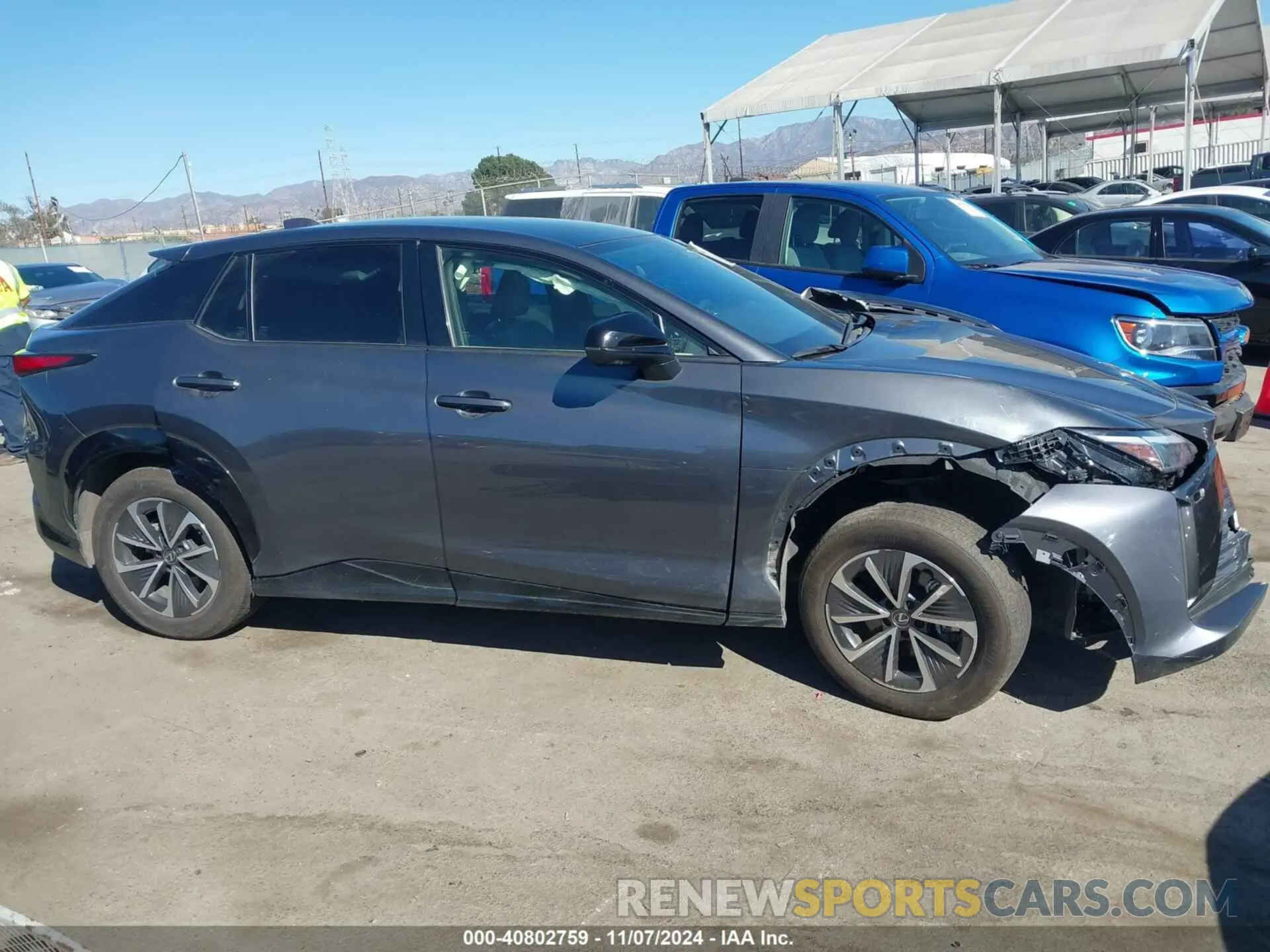 13 Фотография поврежденного автомобиля JTJAAAAB3PA008294 LEXUS RZ 450E 2023