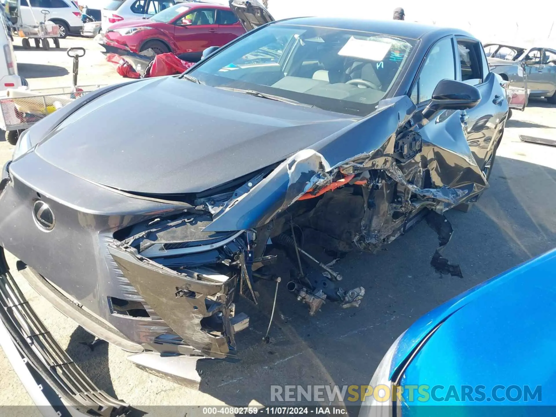 6 Фотография поврежденного автомобиля JTJAAAAB3PA008294 LEXUS RZ 450E 2023