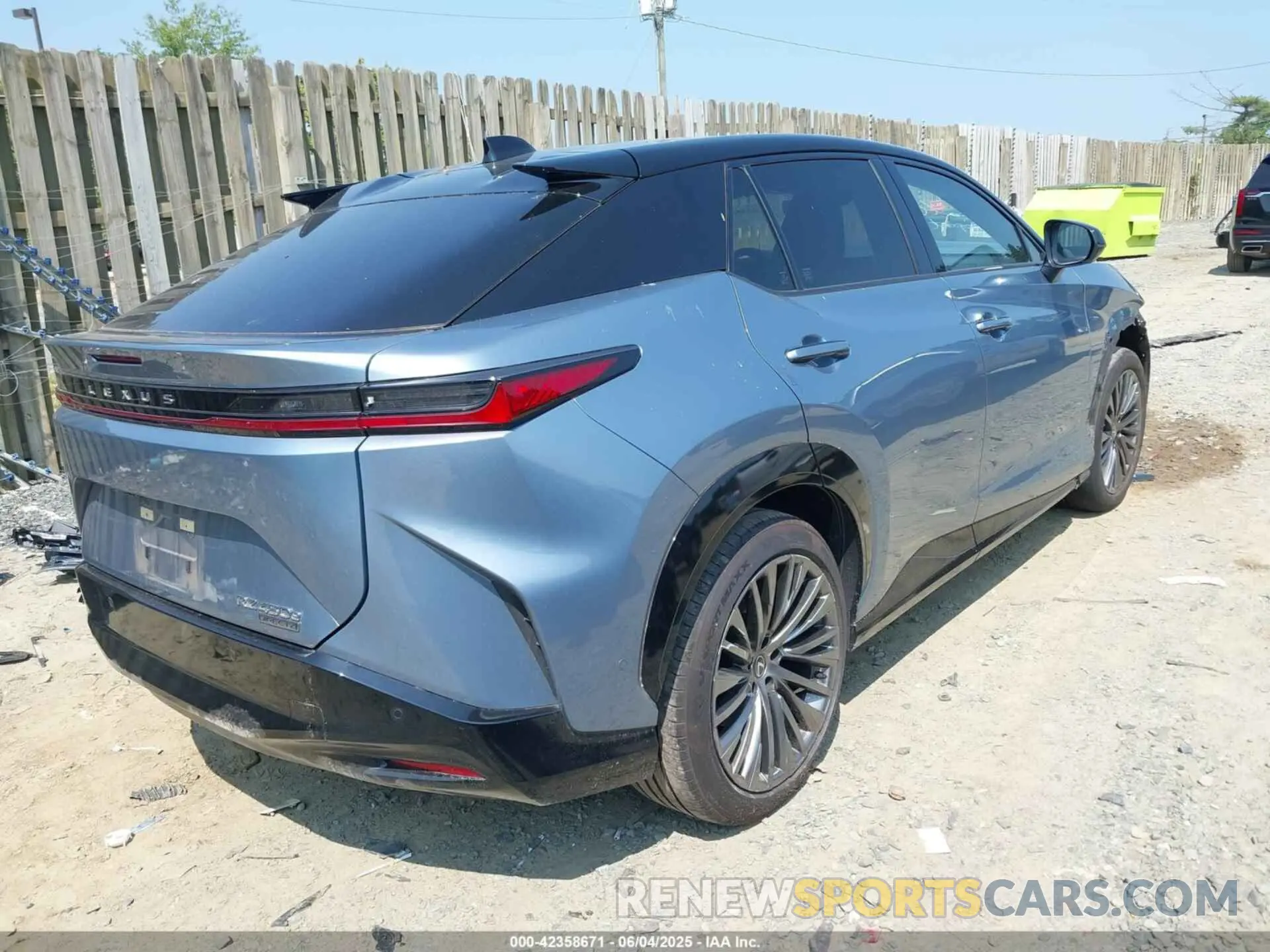 4 Photograph of a damaged car JTJAAAAB4PA011429 LEXUS RZ 450E 2023