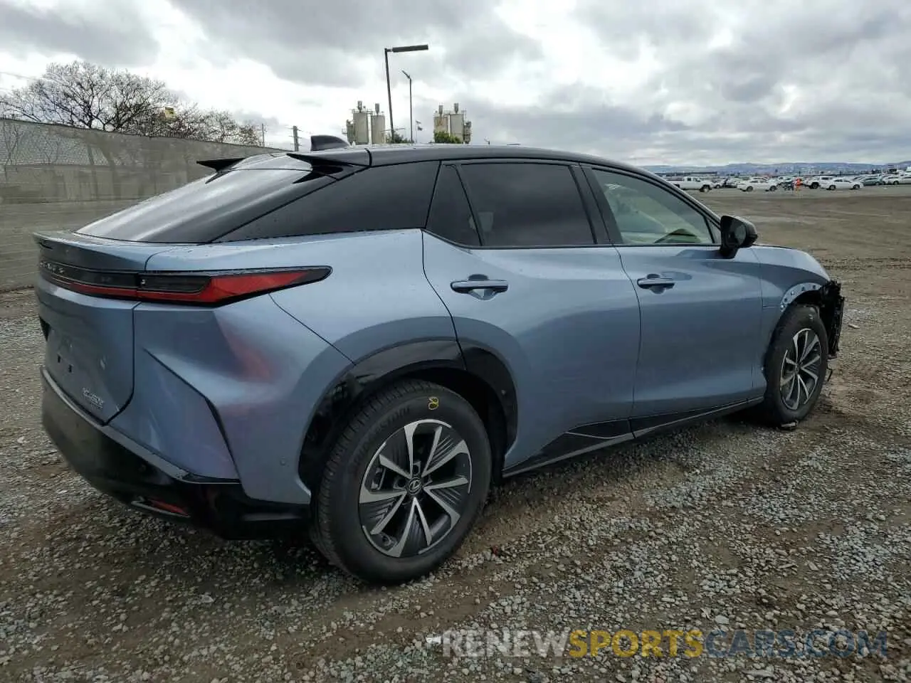 3 Фотография поврежденного автомобиля JTJAAAAB6PA009956 LEXUS RZ 450E 2023