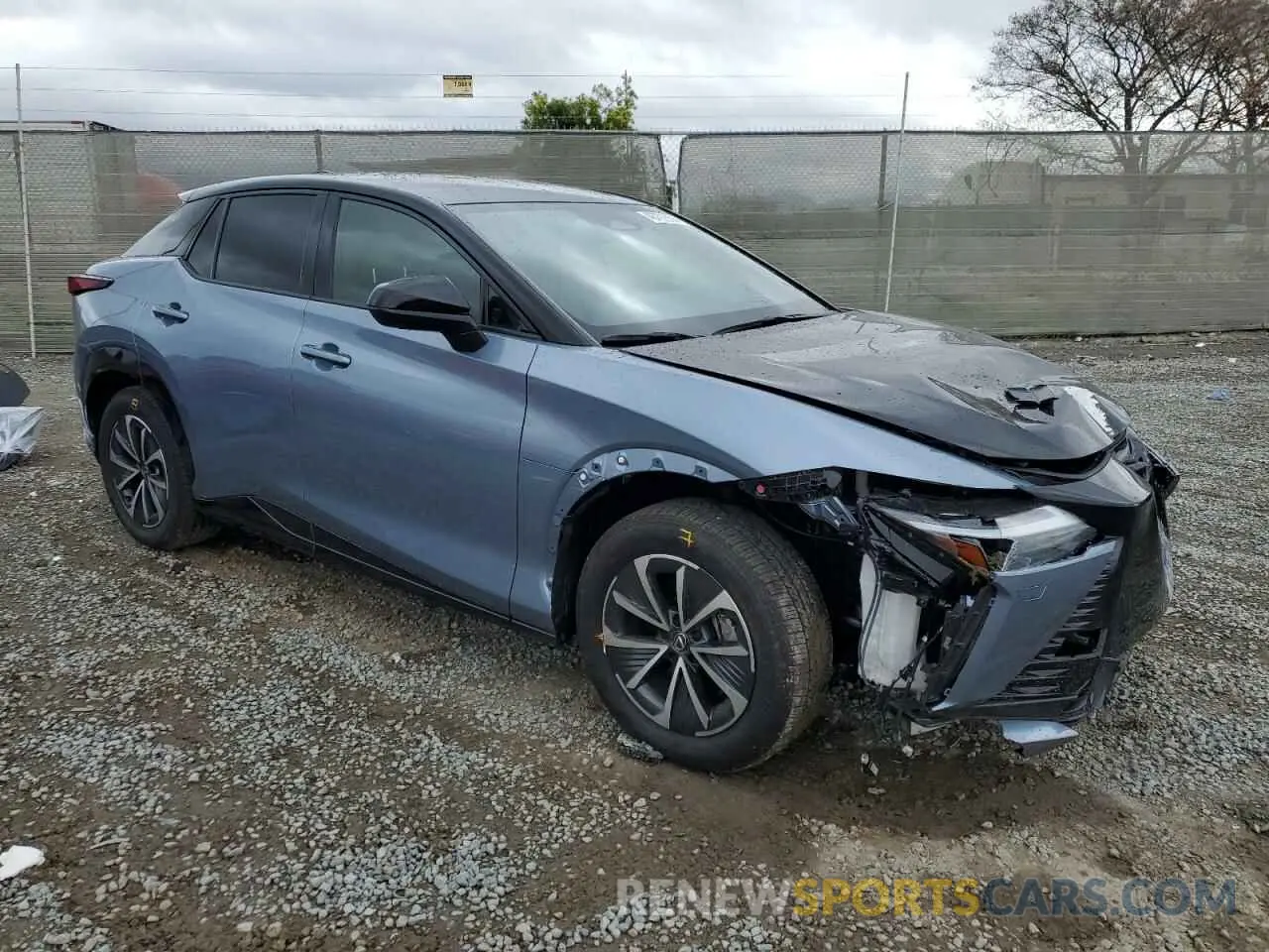 4 Фотография поврежденного автомобиля JTJAAAAB6PA009956 LEXUS RZ 450E 2023