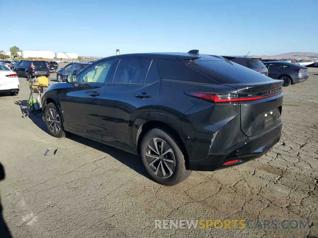 2 Фотография поврежденного автомобиля JTJAAAAB6PA022223 LEXUS RZ 450E 2023