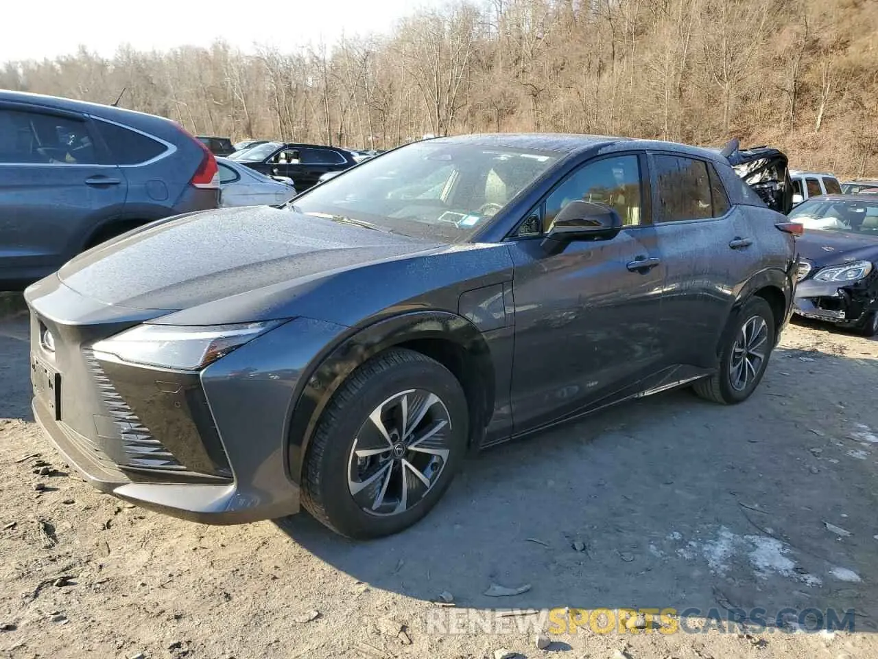 1 Photograph of a damaged car JTJAAAAB7PA014910 LEXUS RZ 450E 2023