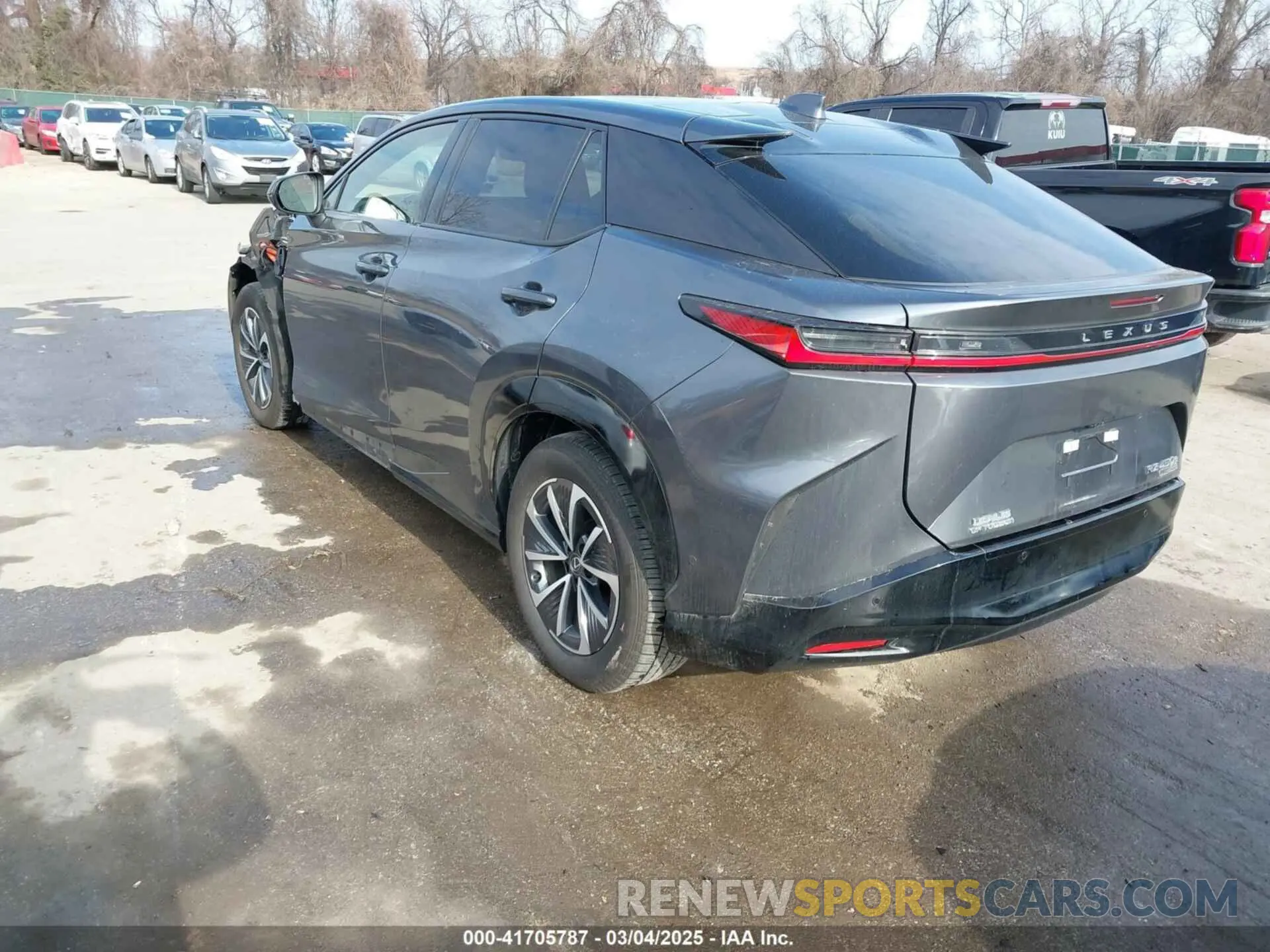 3 Фотография поврежденного автомобиля JTJAAAAB7PA016155 LEXUS RZ 450E 2023