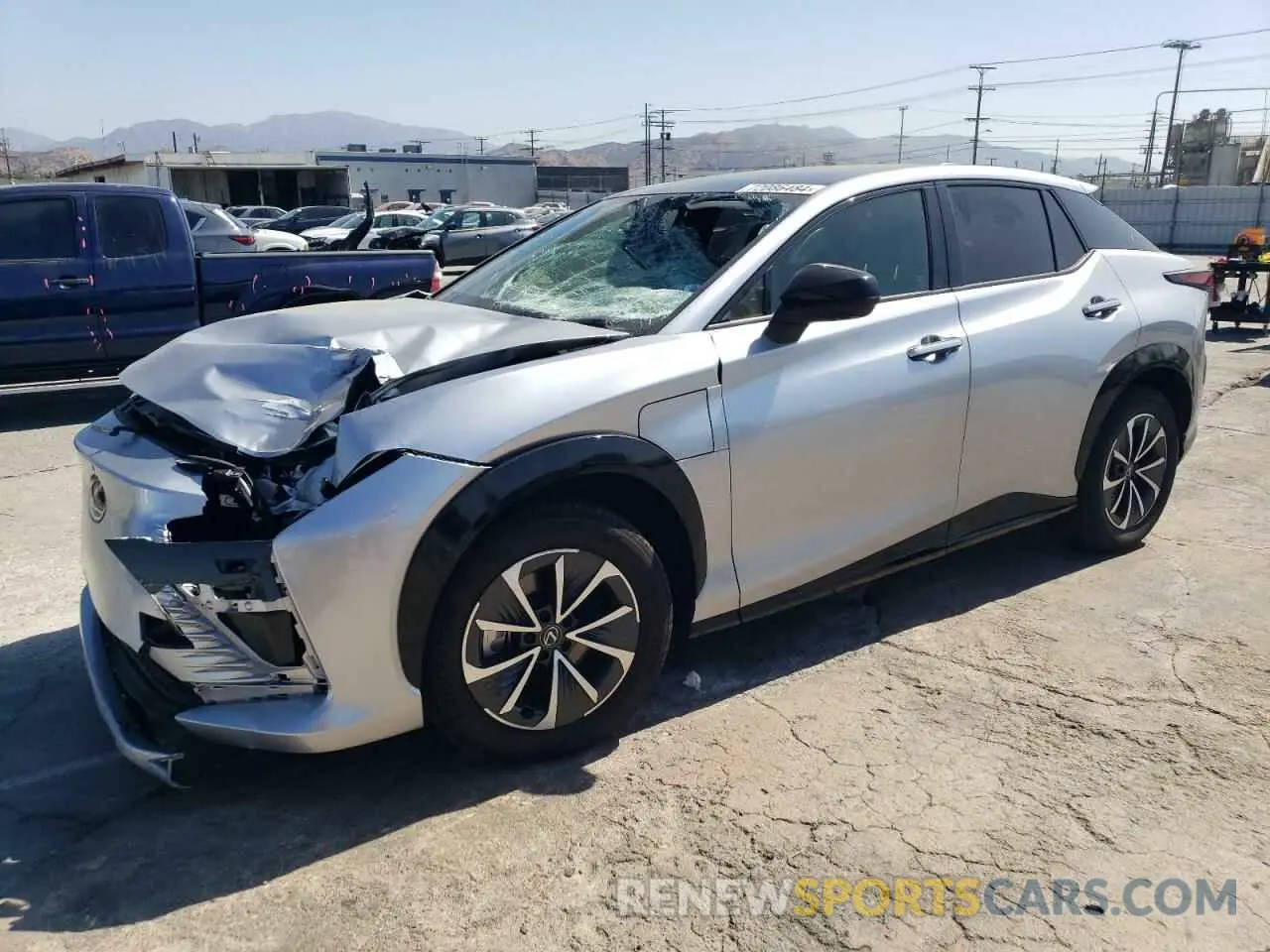 1 Photograph of a damaged car JTJAAAAB9PA008008 LEXUS RZ 450E 2023