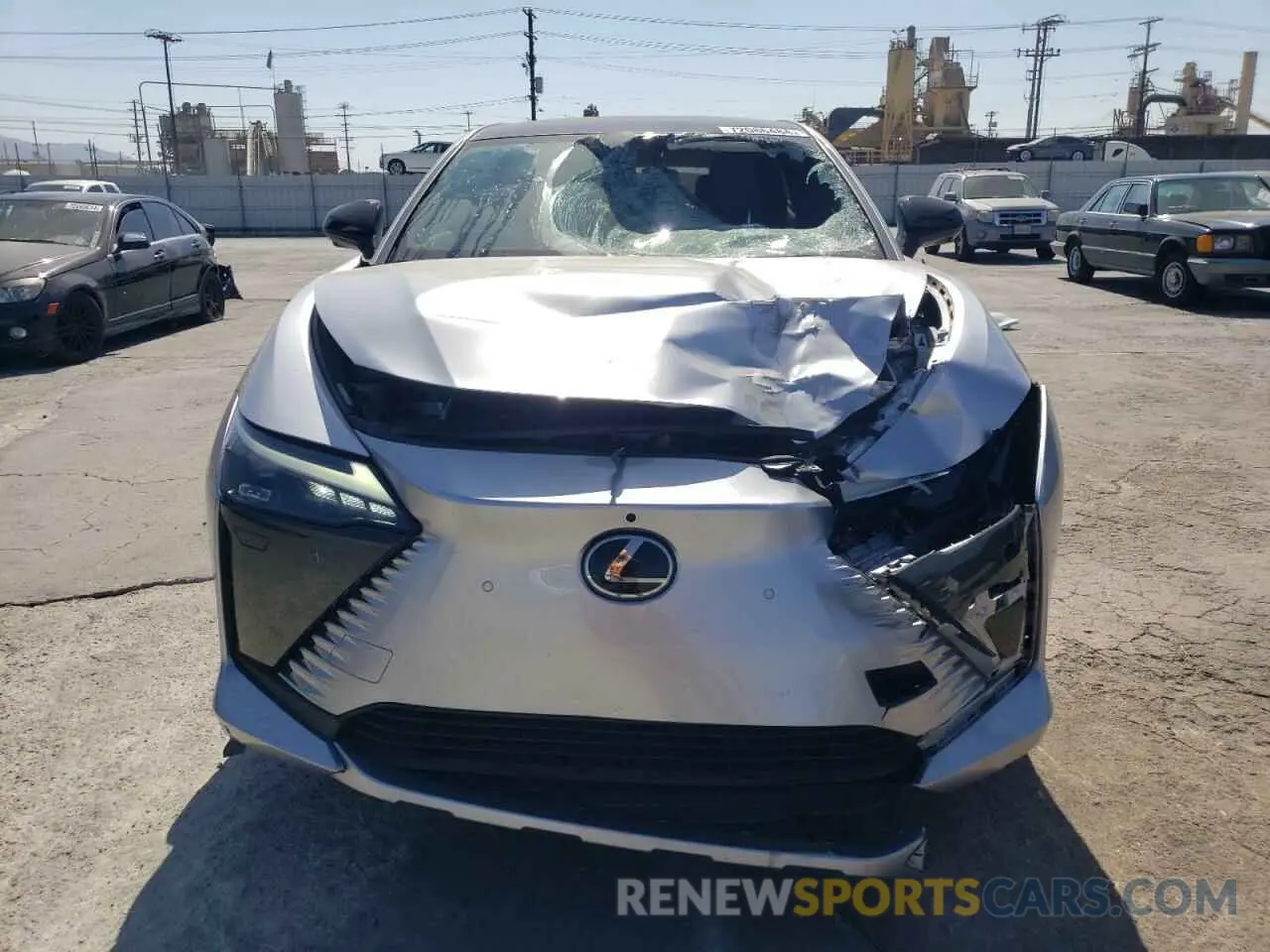 5 Photograph of a damaged car JTJAAAAB9PA008008 LEXUS RZ 450E 2023