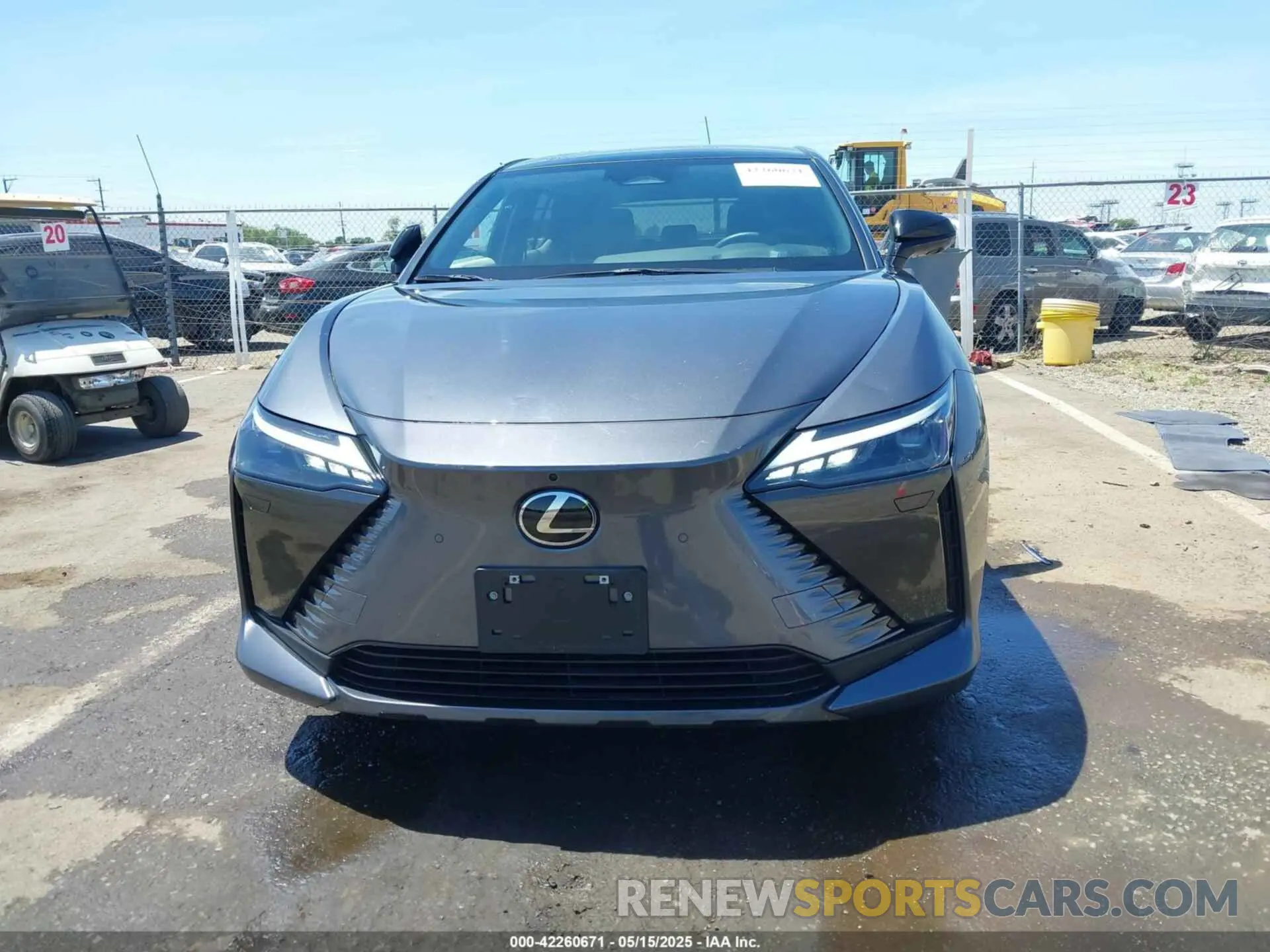 12 Photograph of a damaged car JTJAAAABXPA020300 LEXUS RZ 450E 2023