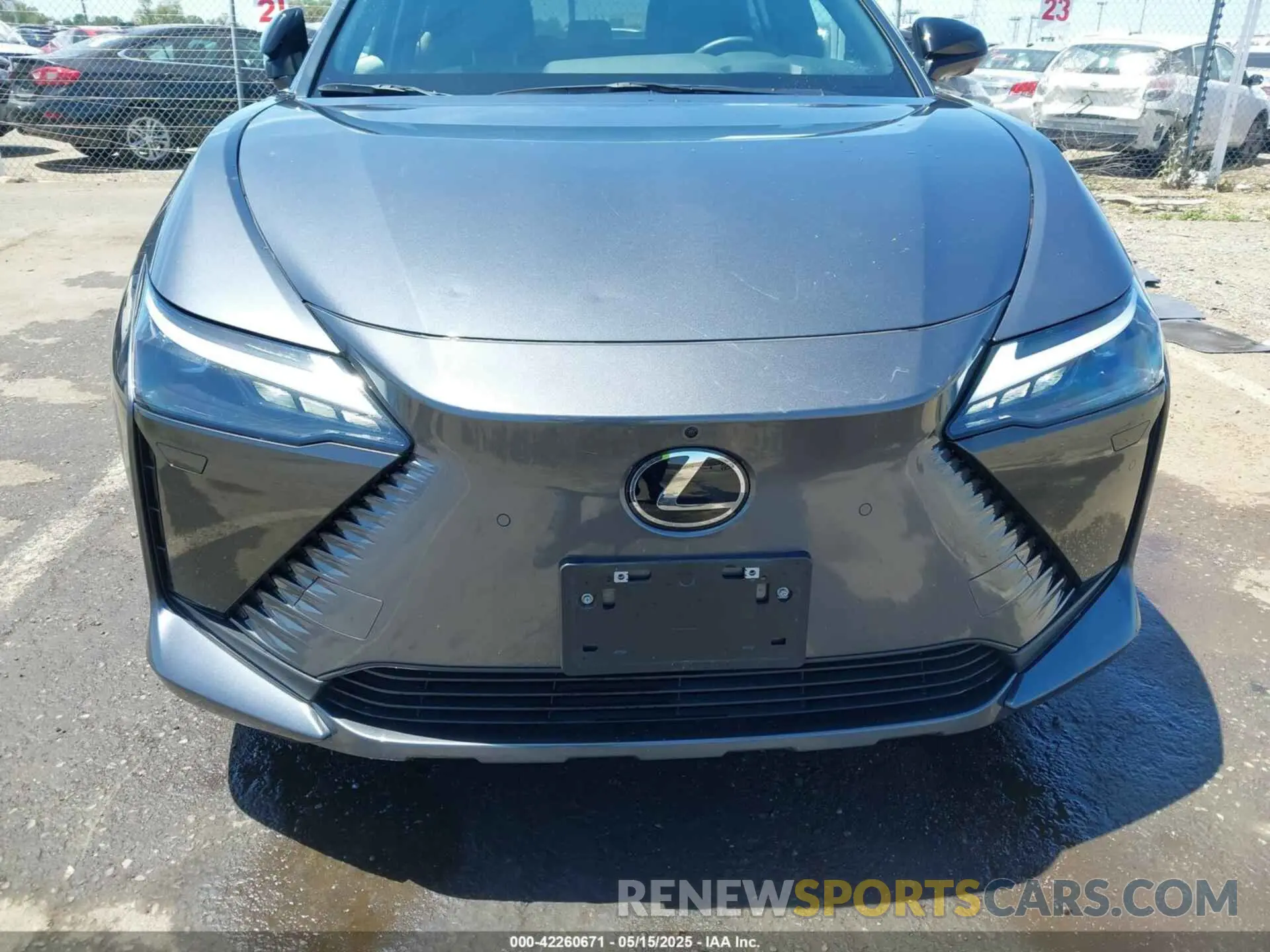 6 Photograph of a damaged car JTJAAAABXPA020300 LEXUS RZ 450E 2023