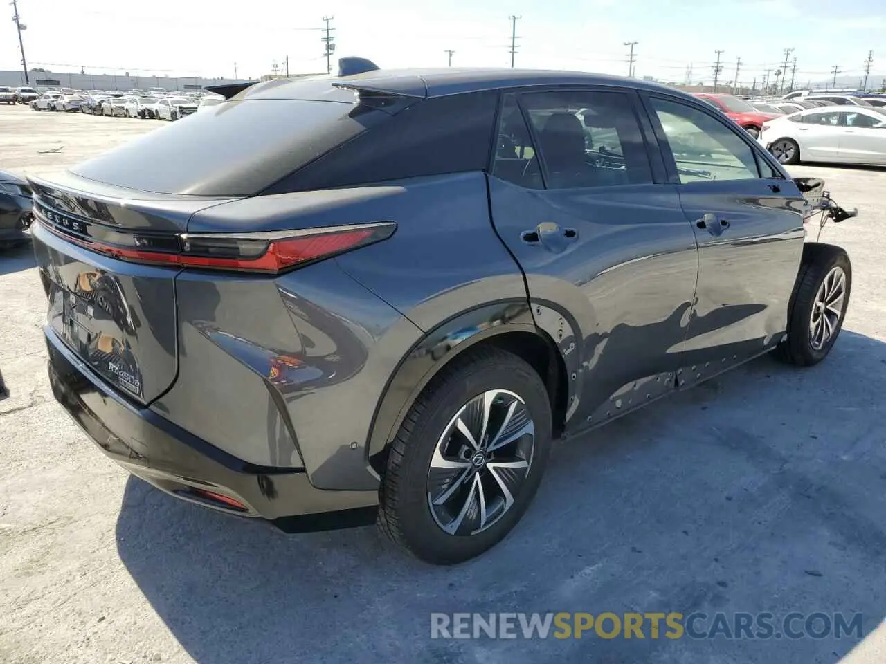 3 Фотография поврежденного автомобиля JTJAAAAB4RA025544 LEXUS RZ 450E 2024