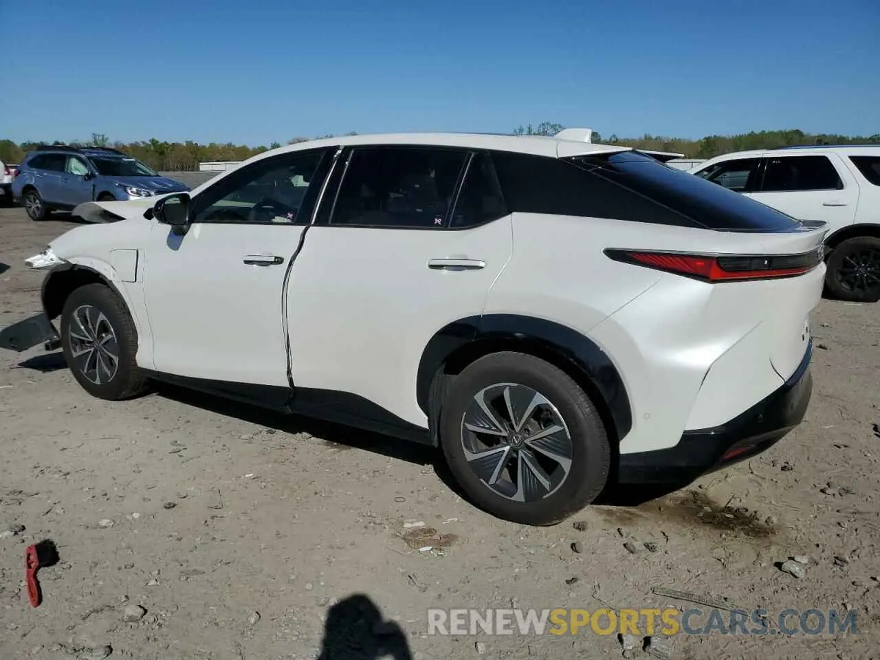2 Фотография поврежденного автомобиля JTJAAAAB9RA026687 LEXUS RZ 450E 2024