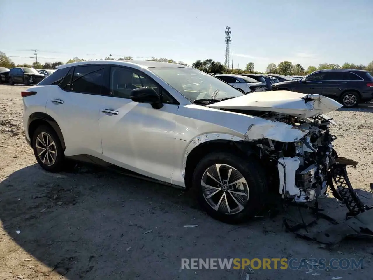 4 Фотография поврежденного автомобиля JTJAAAAB9RA026687 LEXUS RZ 450E 2024