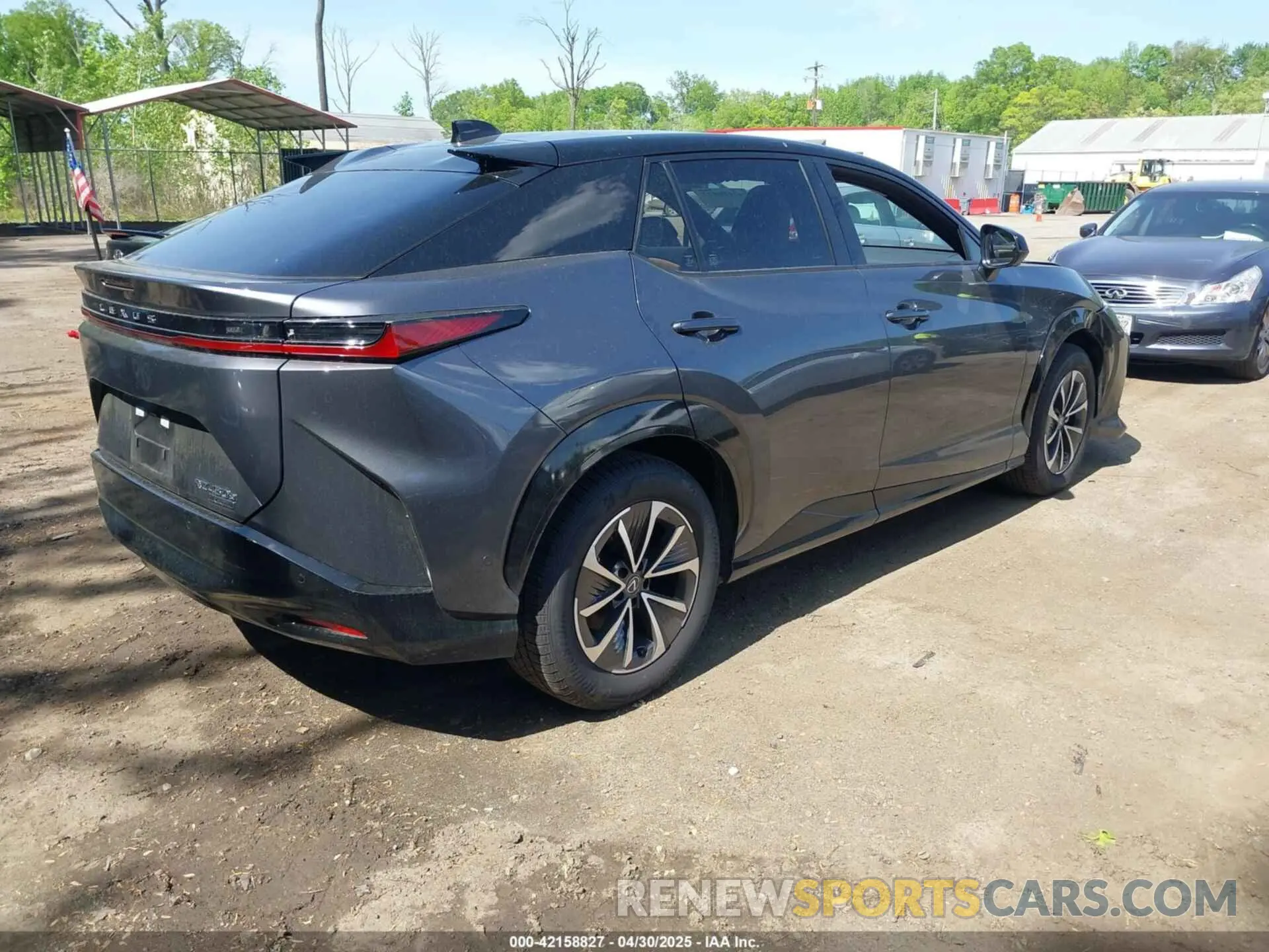 4 Фотография поврежденного автомобиля JTJAAAAB0SA028625 LEXUS RZ 450E 2025