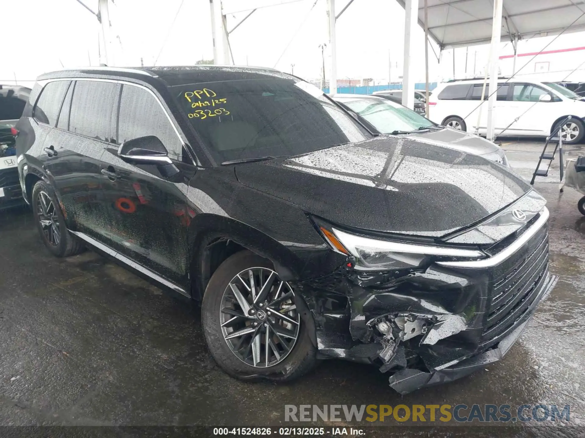 1 Photograph of a damaged car 5TDAAAA6XRS003203 LEXUS TX 350 2024